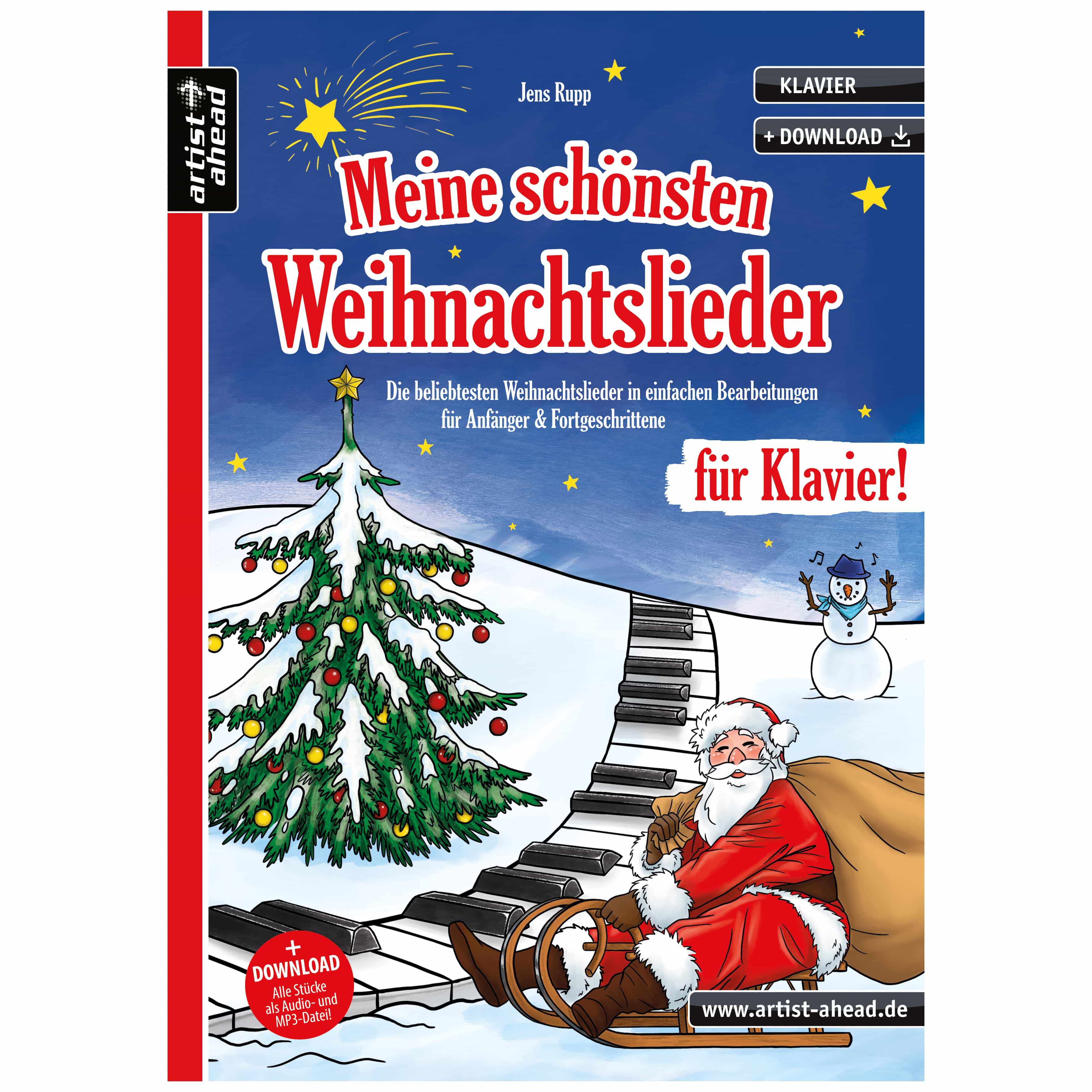 Artist Ahead Meine schönsten Weihnachtslieder für Klavier! - Jens Rupp