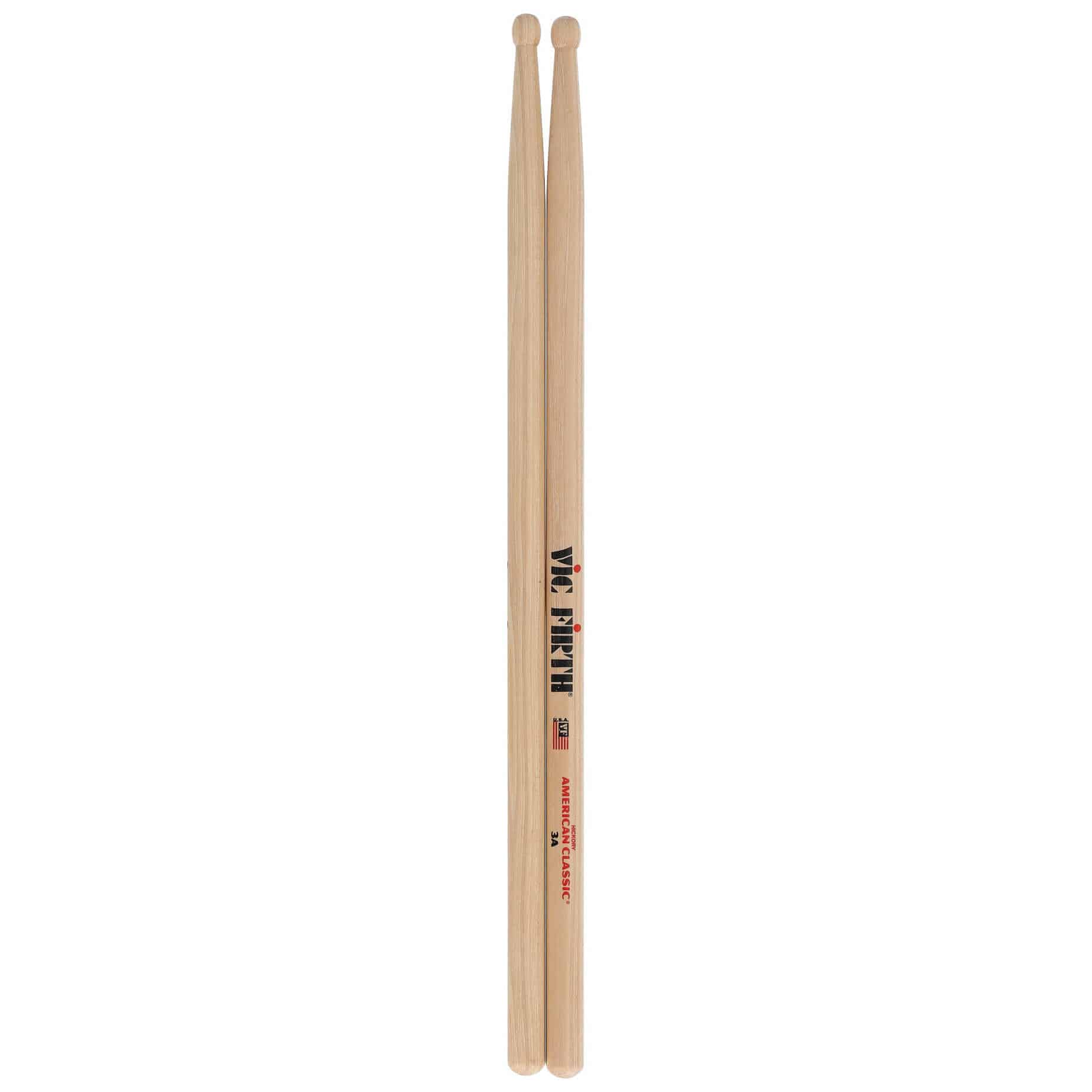 Vic Firth 3A - American Classic - Hickory - Wood Tip