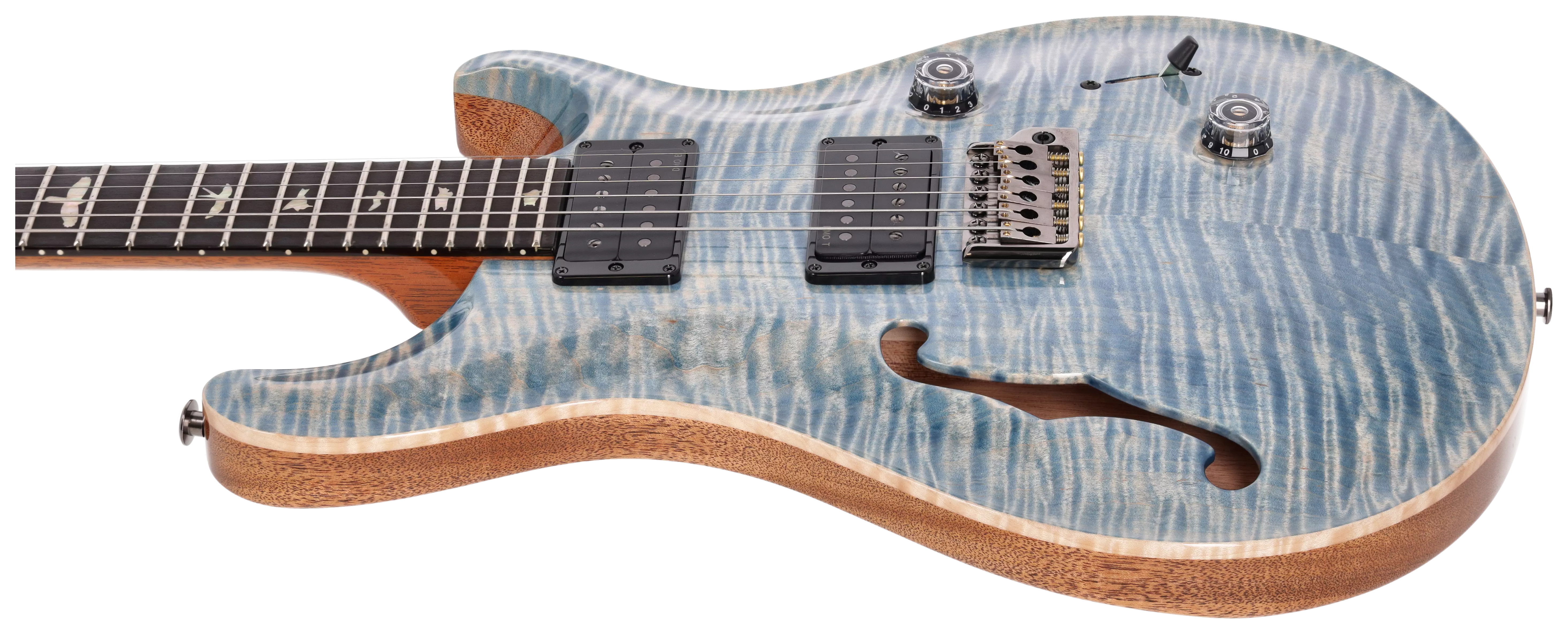 PRS Custom 24 Semi-hollow Faded Indigo 5