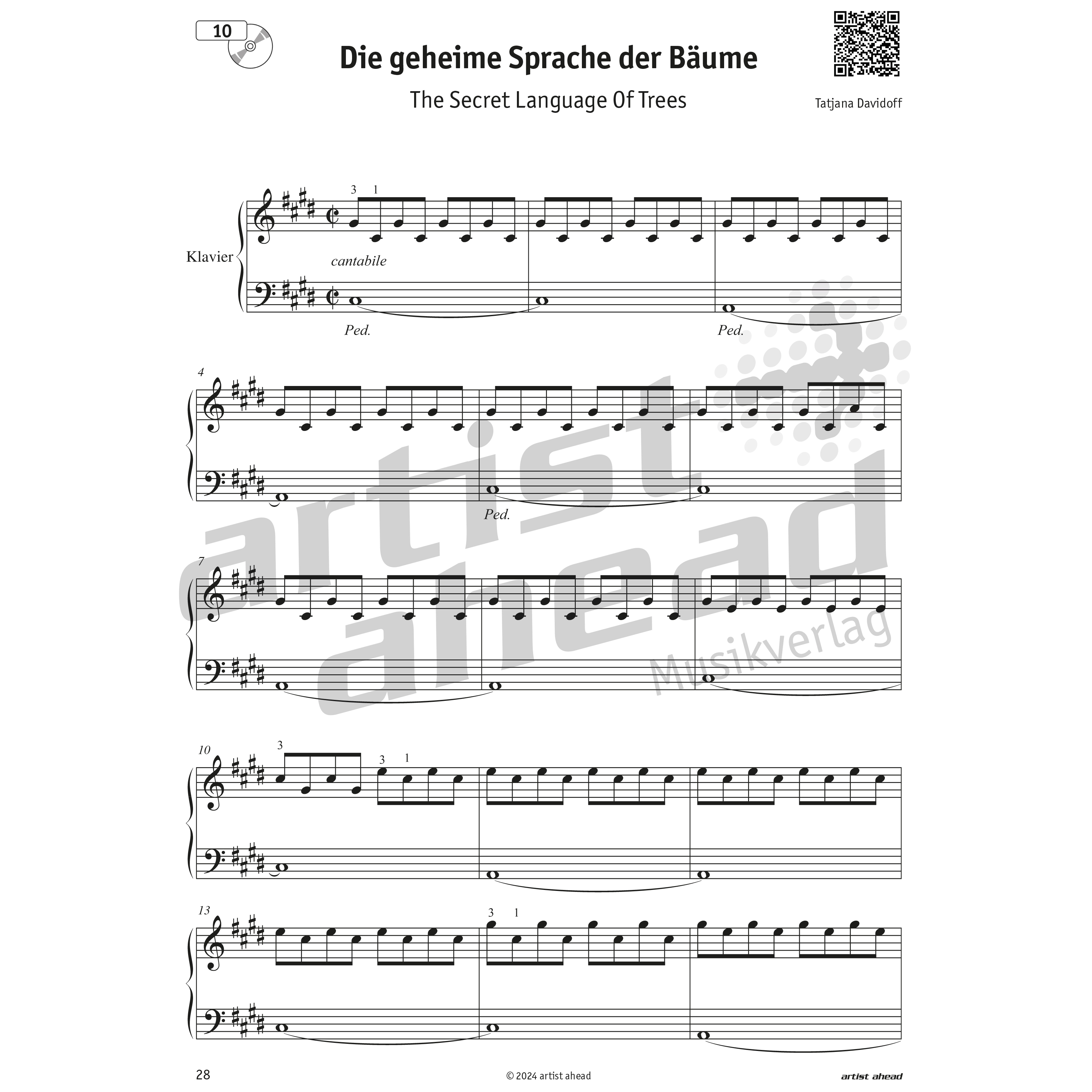 Artist Ahead Magische Momente am Klavier - Tatjana Davidoff 1
