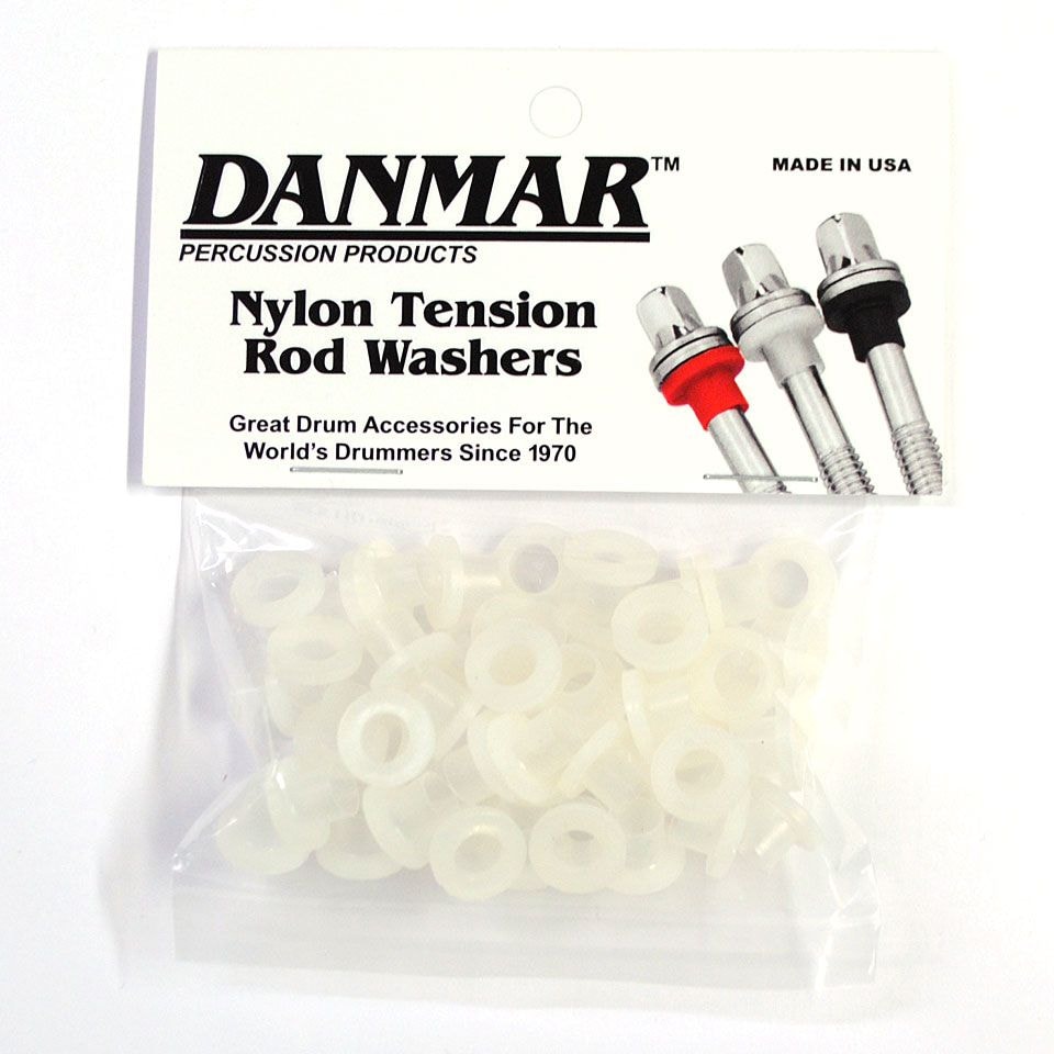 Tension Rod Washers 50 Pcs. White