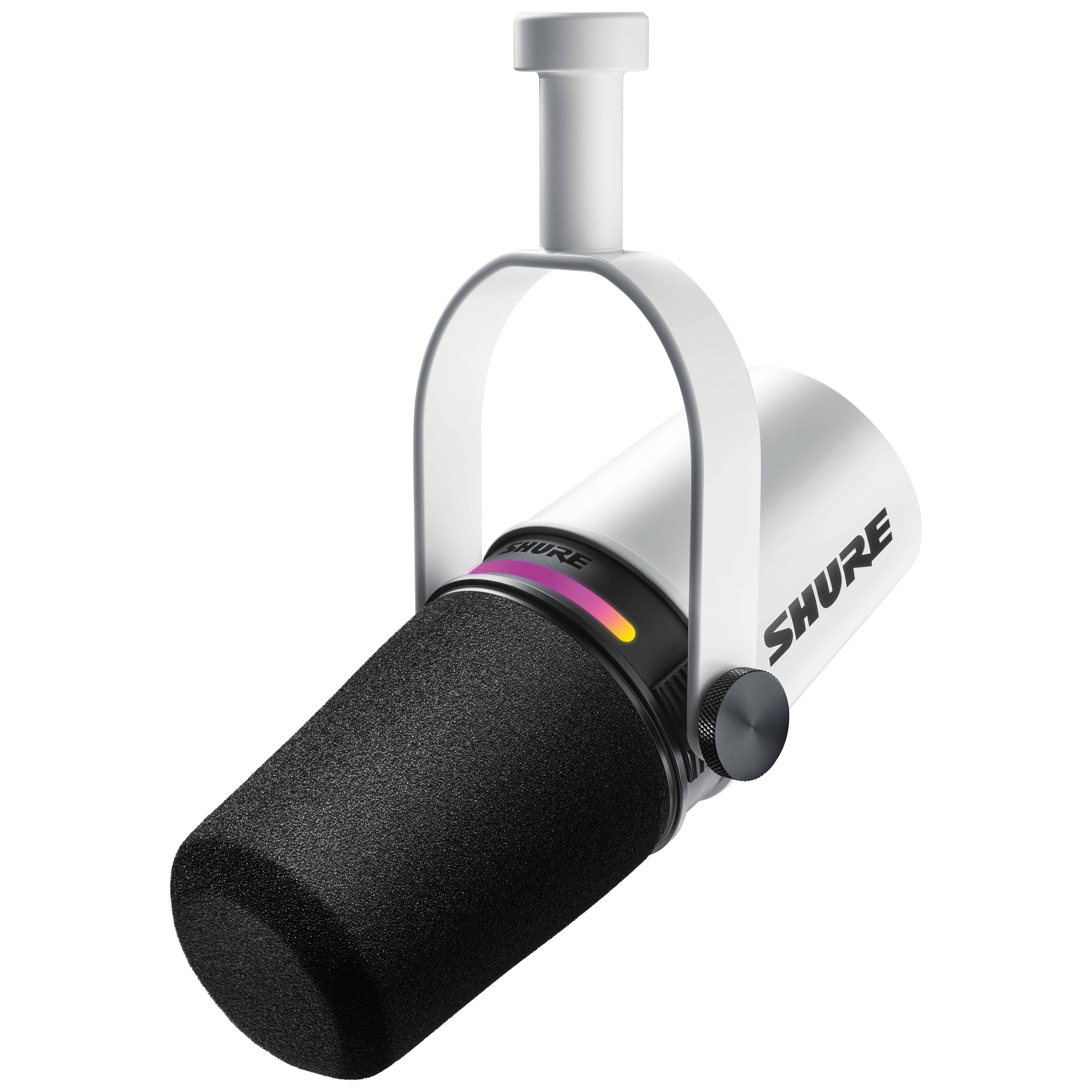 Shure MV7+ Weiß