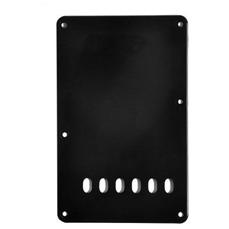 Goeldo PLT2B, ST-Style Tremolo Backplate, 1-ply, black