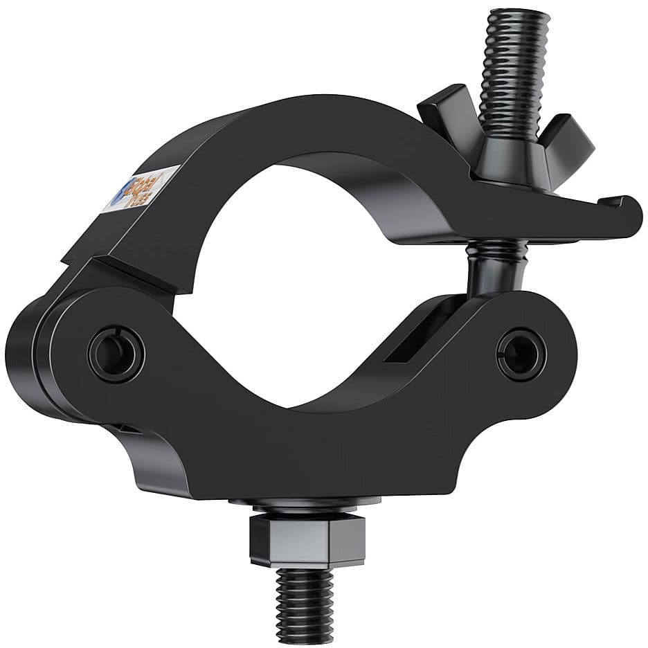 Global Truss Half Coupler Slim 48-51/30/300kg stage black