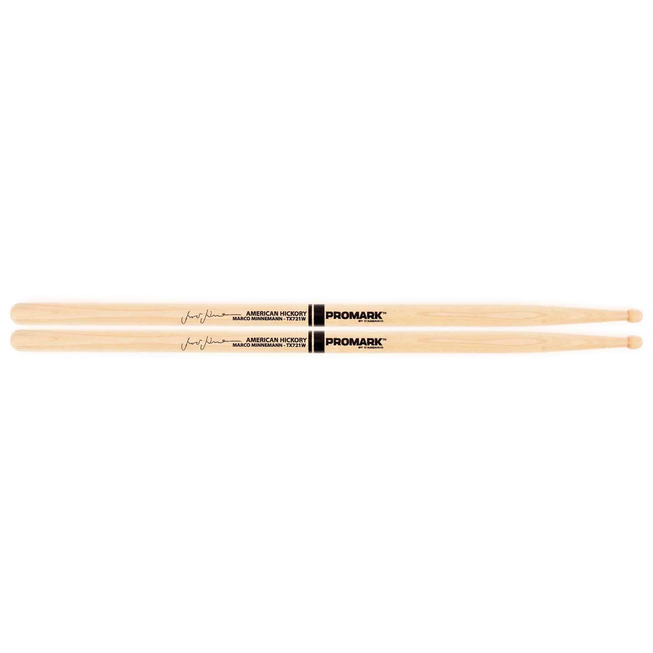 ProMark - ProMark 721 Marco Minnemann - Hickory - Wood Tip (TX721W)