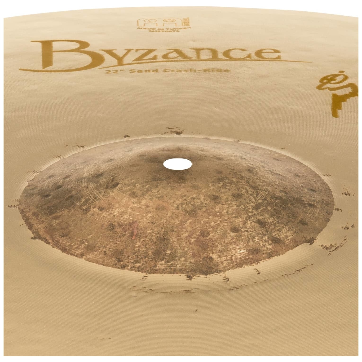 Meinl Cymbals - Meinl Cymbals B22SACR - 22 Byzance Vintage Sand Crash-Ride - 3