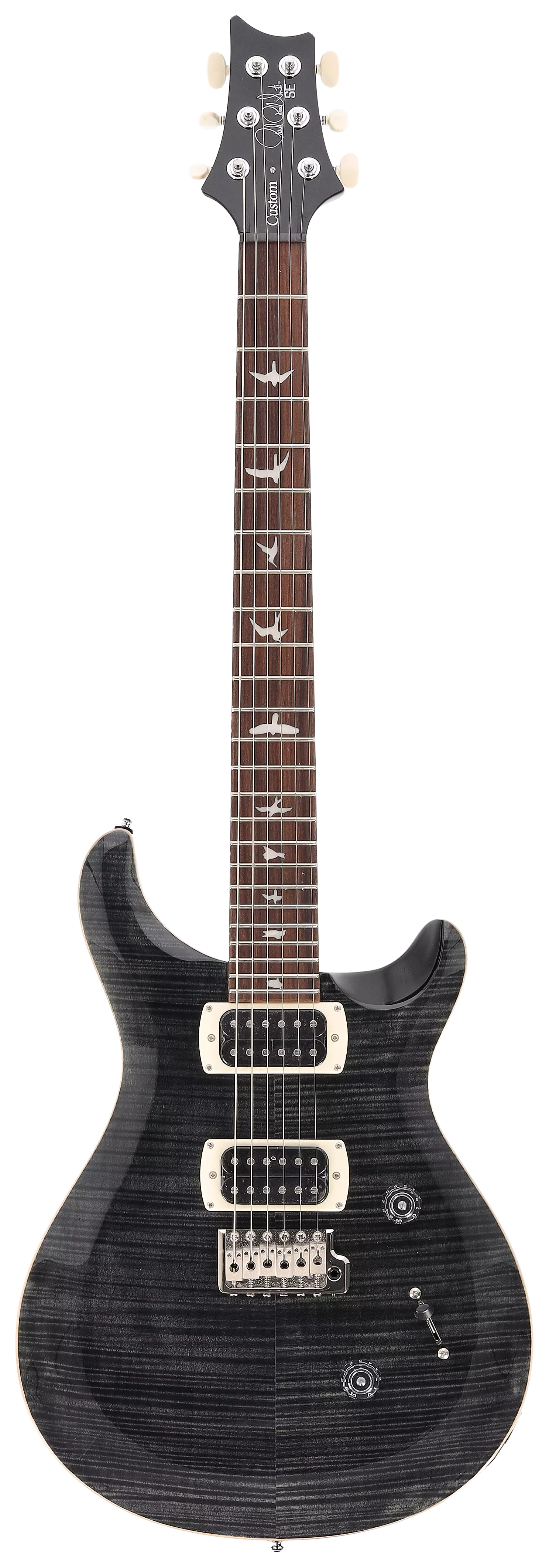 PRS SE Custom 24 Gray Black - session Select -