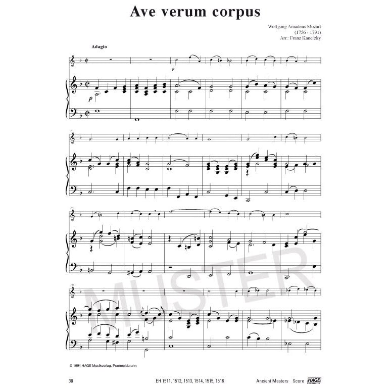  Alte Meister für Posaune und Klavier 4