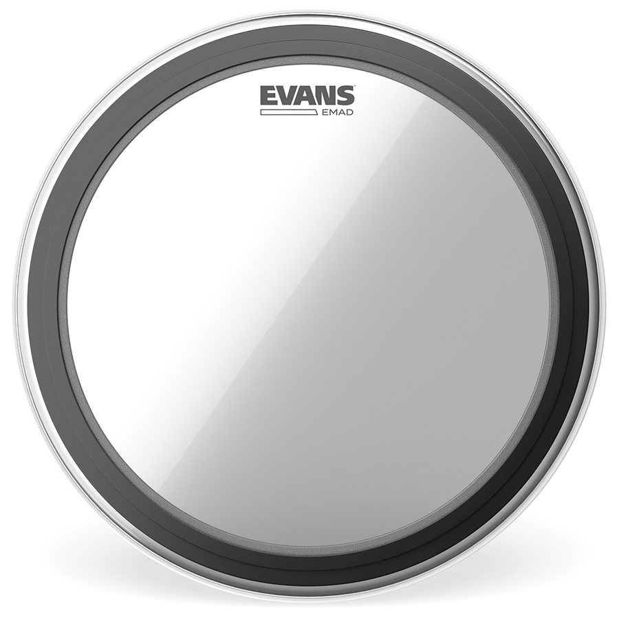 Evans BD24EMAD2 - EMAD2 Clear Bass Drum Head, 24 Zoll