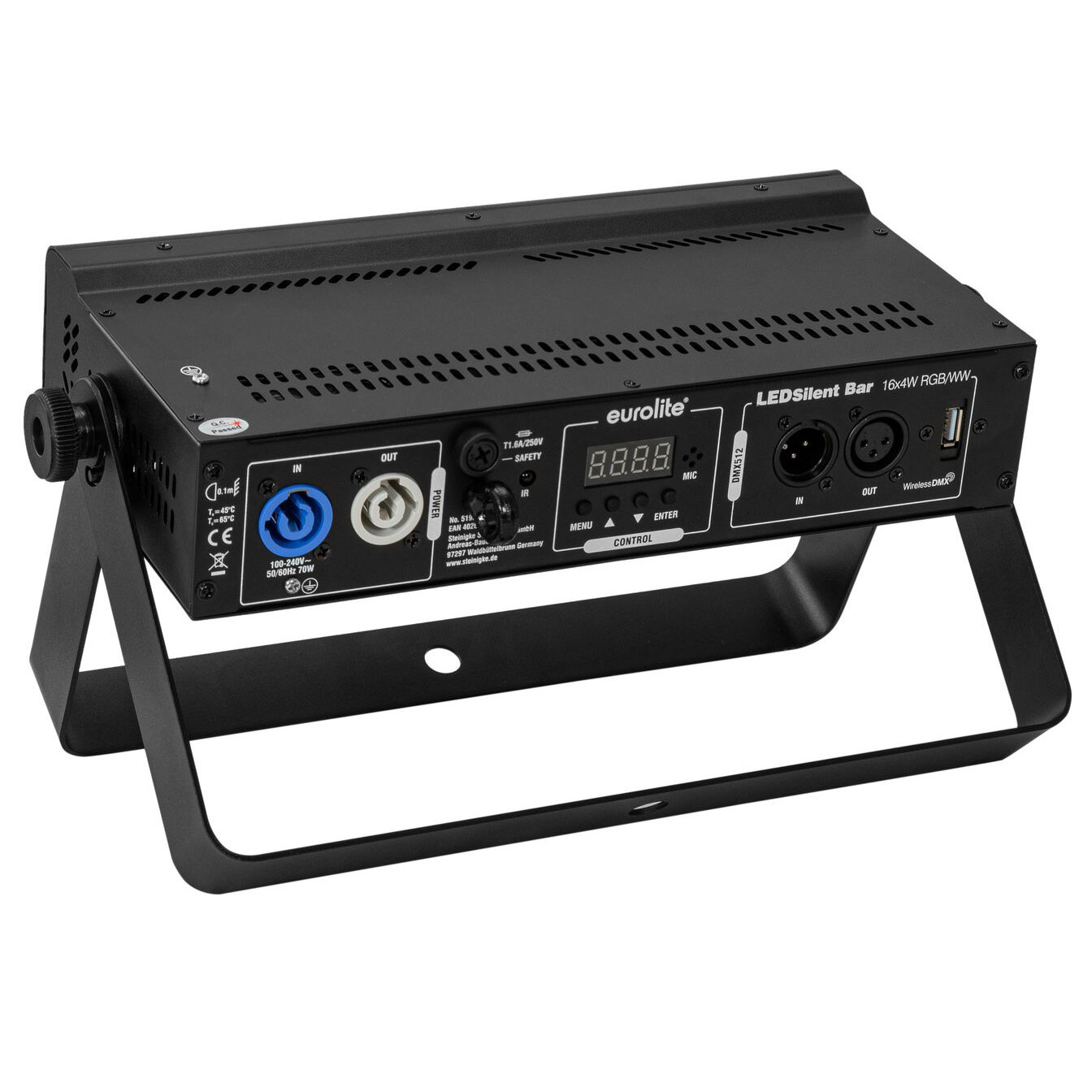 Eurolite Silent Bar 16x4W RGB/WW 3