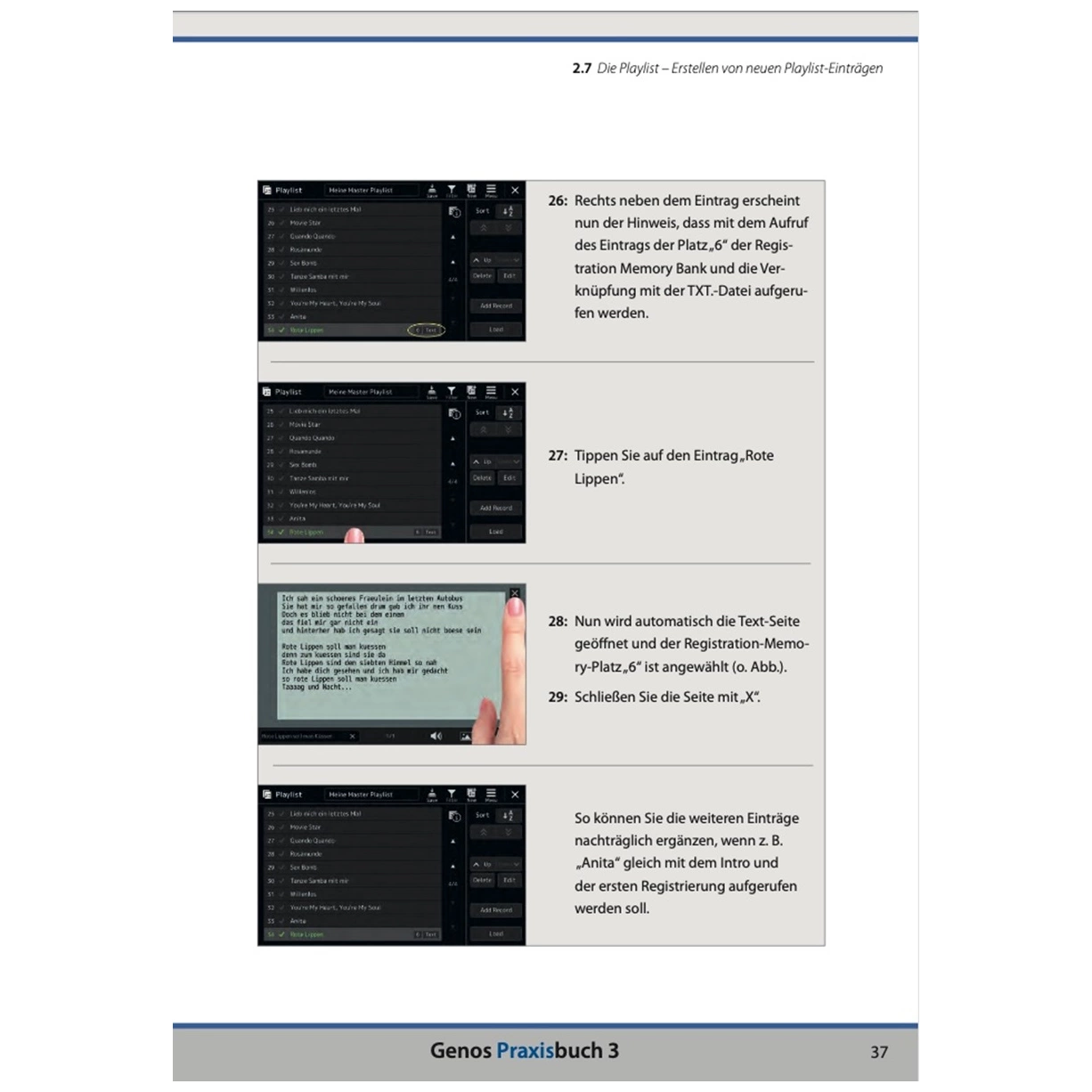 Keys Experts GENOS2 Praxisbuch 3 1