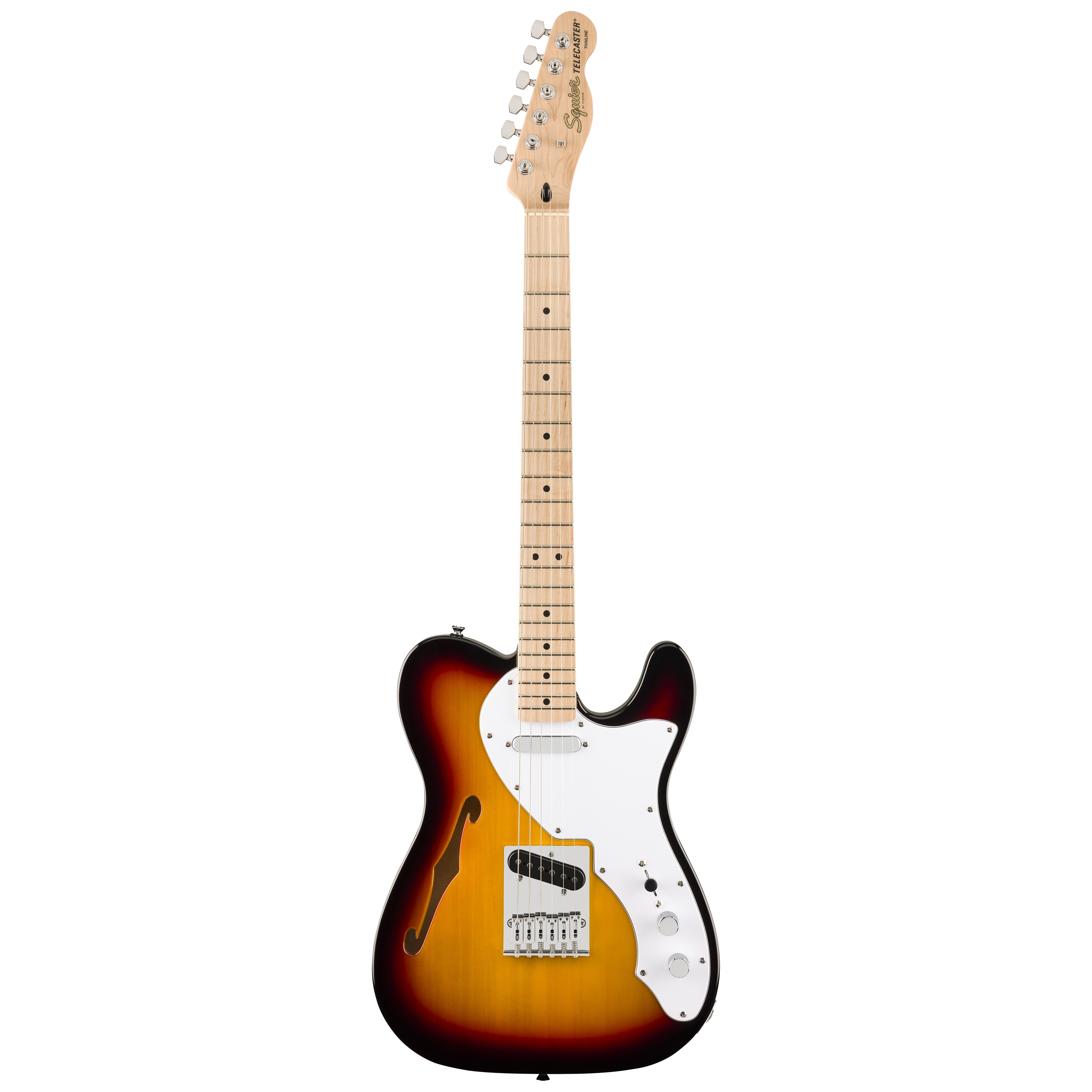 Squier by Fender Affinity Telecaster Thinline MN WPG 3CS 4