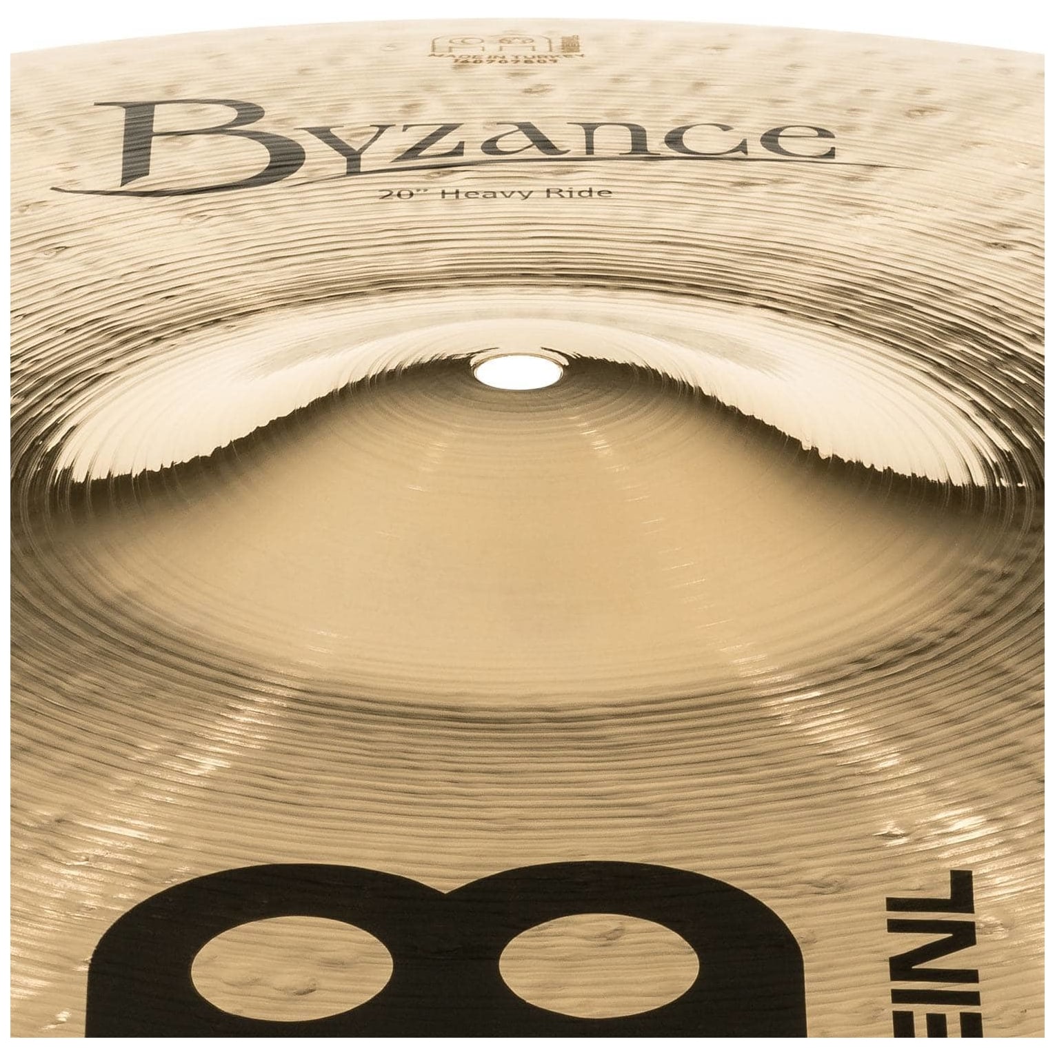 Meinl Cymbals - Meinl Cymbals B20HR-B - 20 Byzance Brilliant Heavy Ride - 3