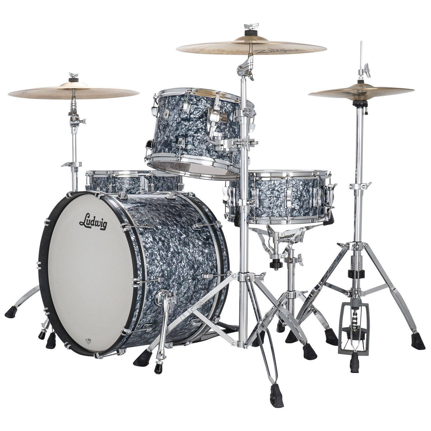 Ludwig NeuSonic Fab 22" Ebony Pearl 2