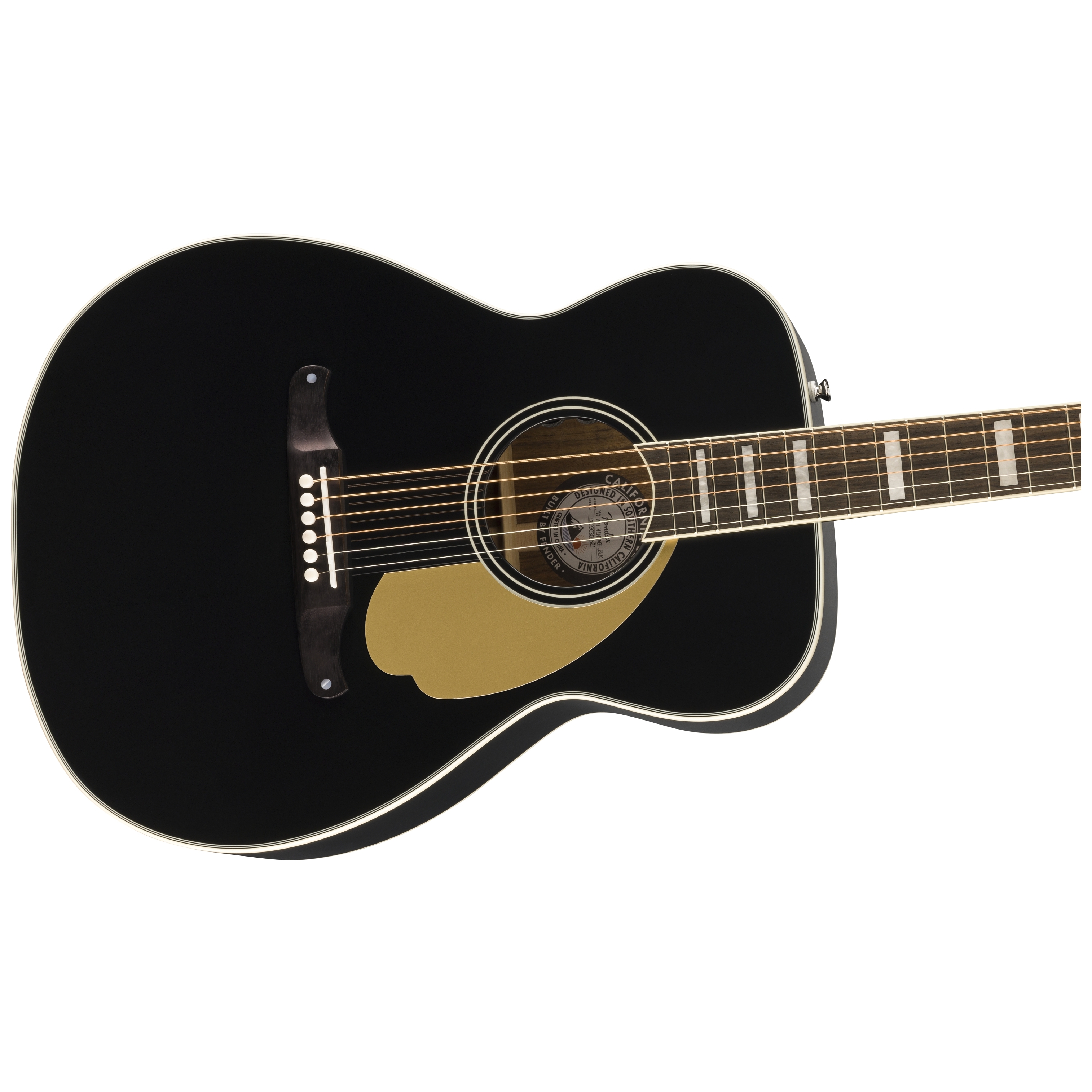 Fender Malibu Vintage BLK 5
