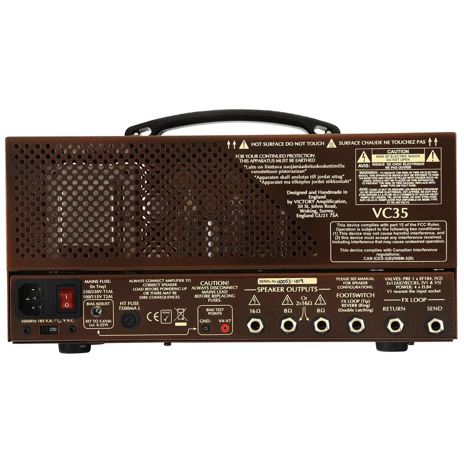 Victory Amps - Victory Amps VC35 The Copper Head - 3