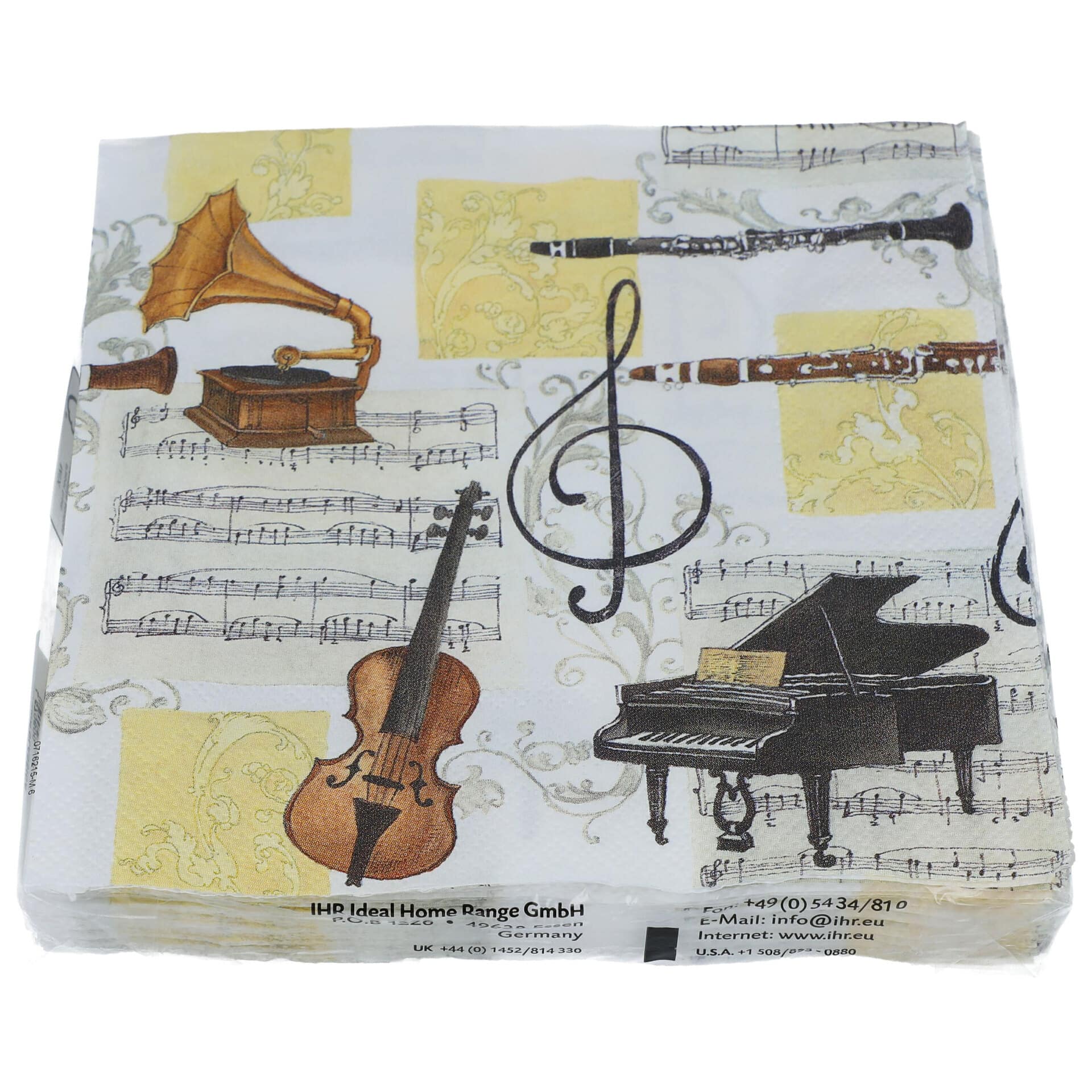 Musikboutique Kübler Napkins - Musica classica 1