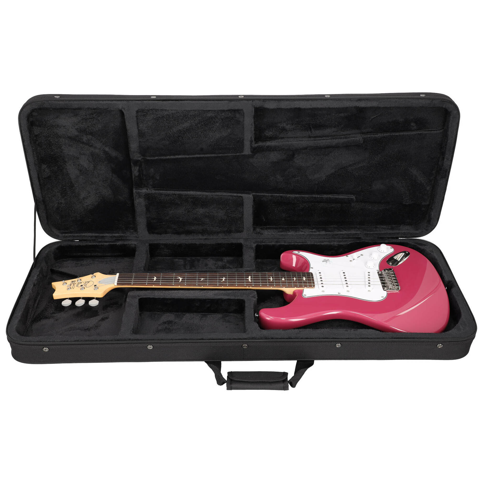 Chicago Classic Lightweight Koffer E-Gitarre Schwarz 4
