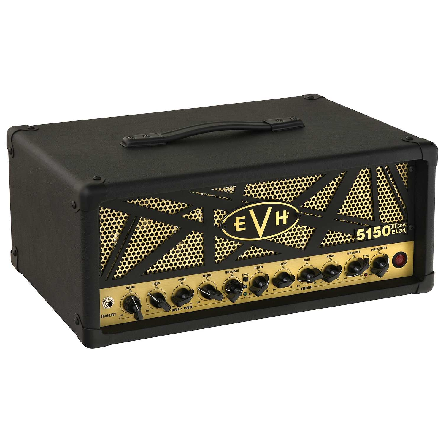 EVH - EVH 5150 III 50 Watt EL34 Head Black - 0