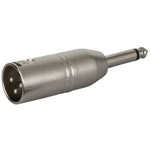 Klang - Klang Adapter XLR Male auf Monoklinke 6,3 mm
