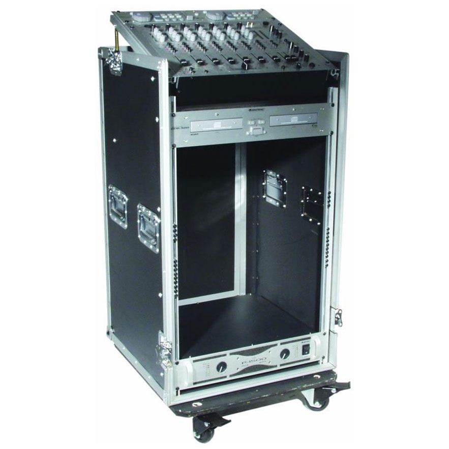 Roadinger Special Combo Case Pro, 17U with wheels 1