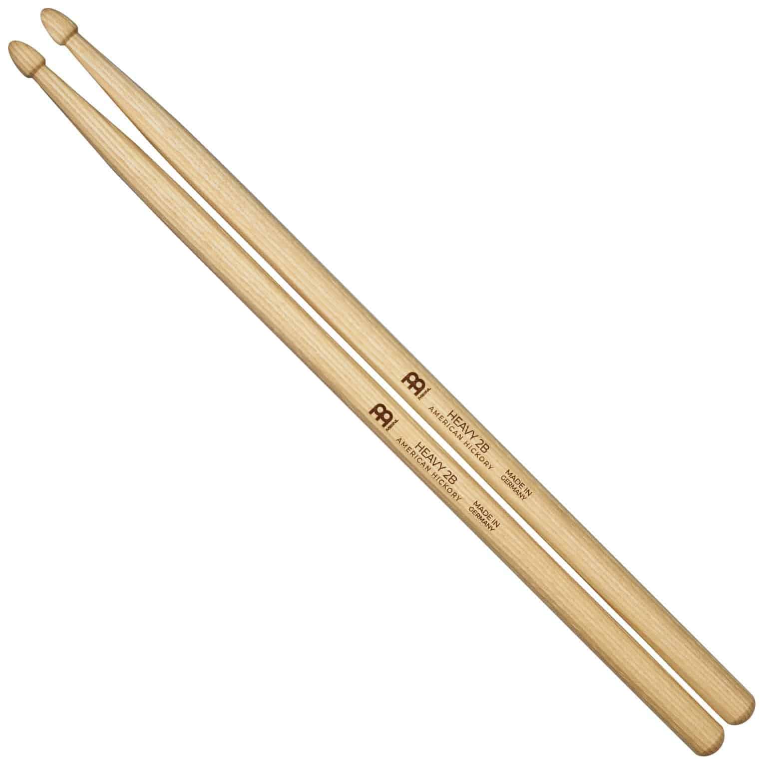 Meinl Stick Brush - Meinl Stick Brush SB110 - Heavy 2B Drumstick American Hickory