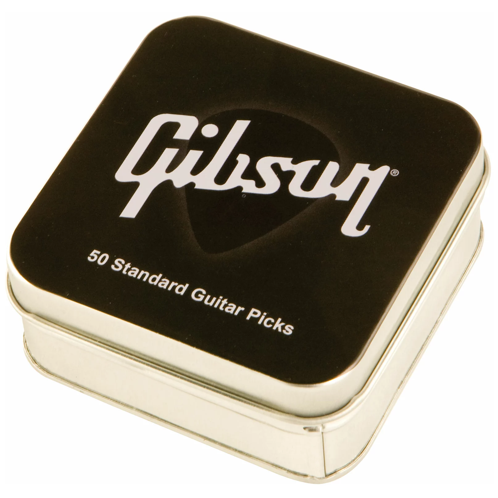 Gibson APRGG50-74T Pick Tin 50 Standard Picks Thin