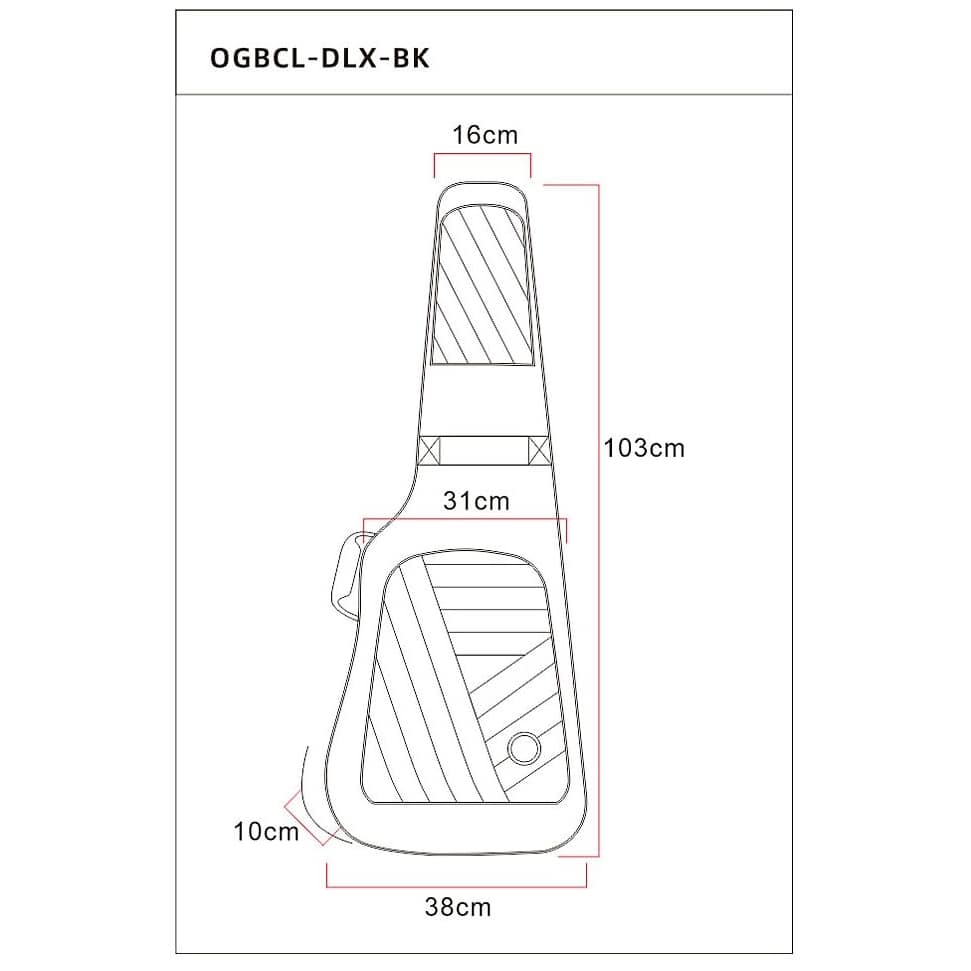 Ortega - Ortega OGBCL-DLX-BK - 6