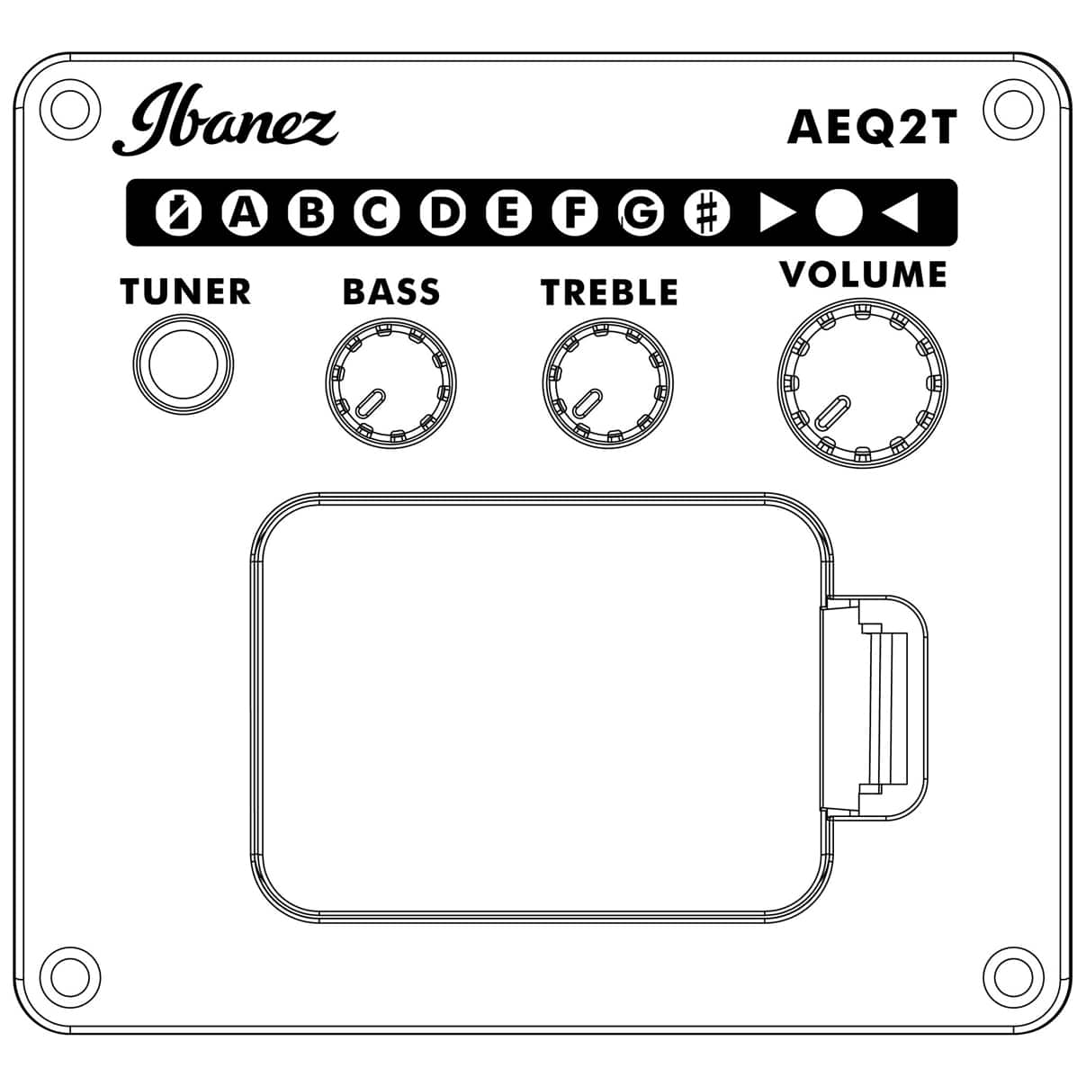 Ibanez AEG7MH-WK 10