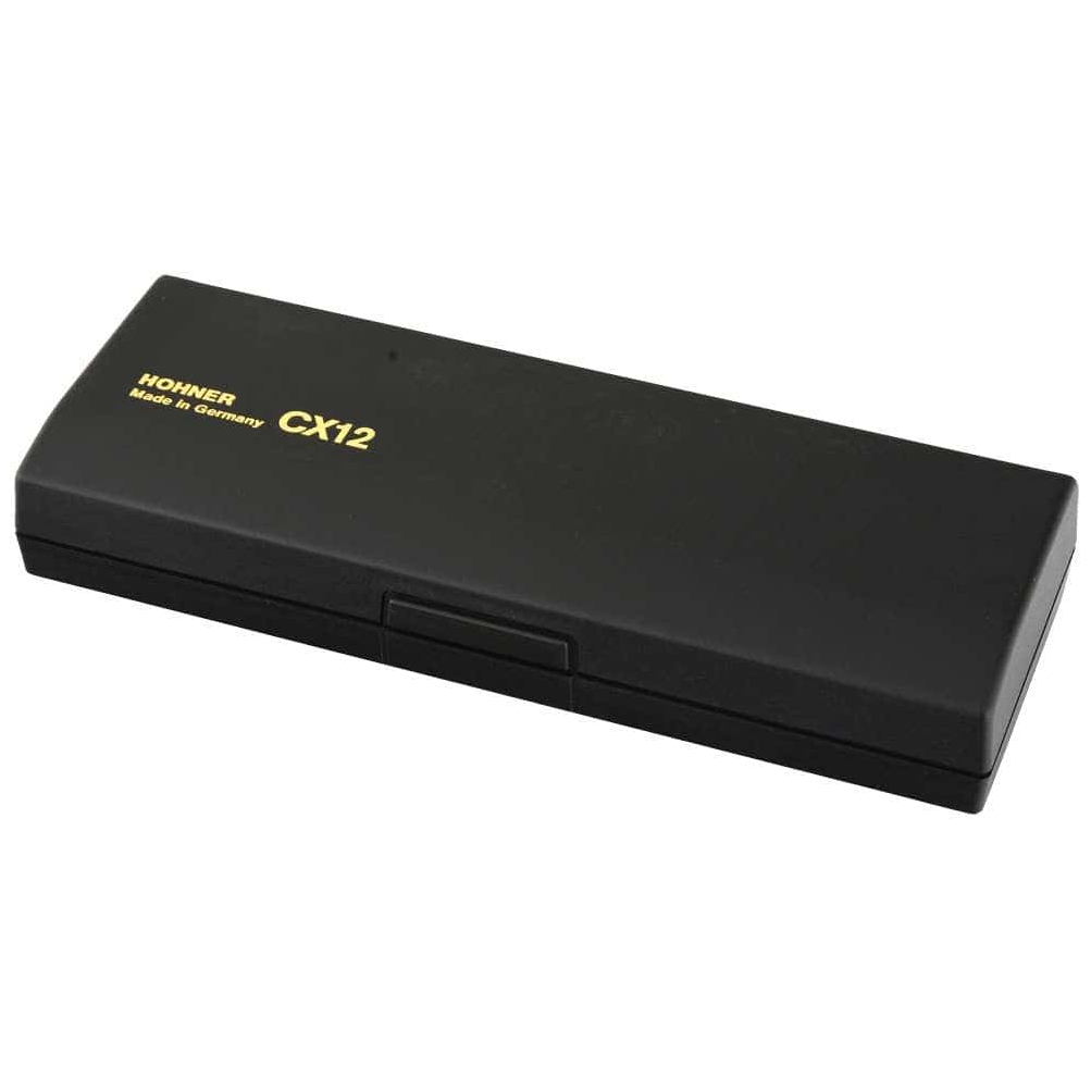 Hohner - Hohner Chromonica CX-12 C Schwarz - 3