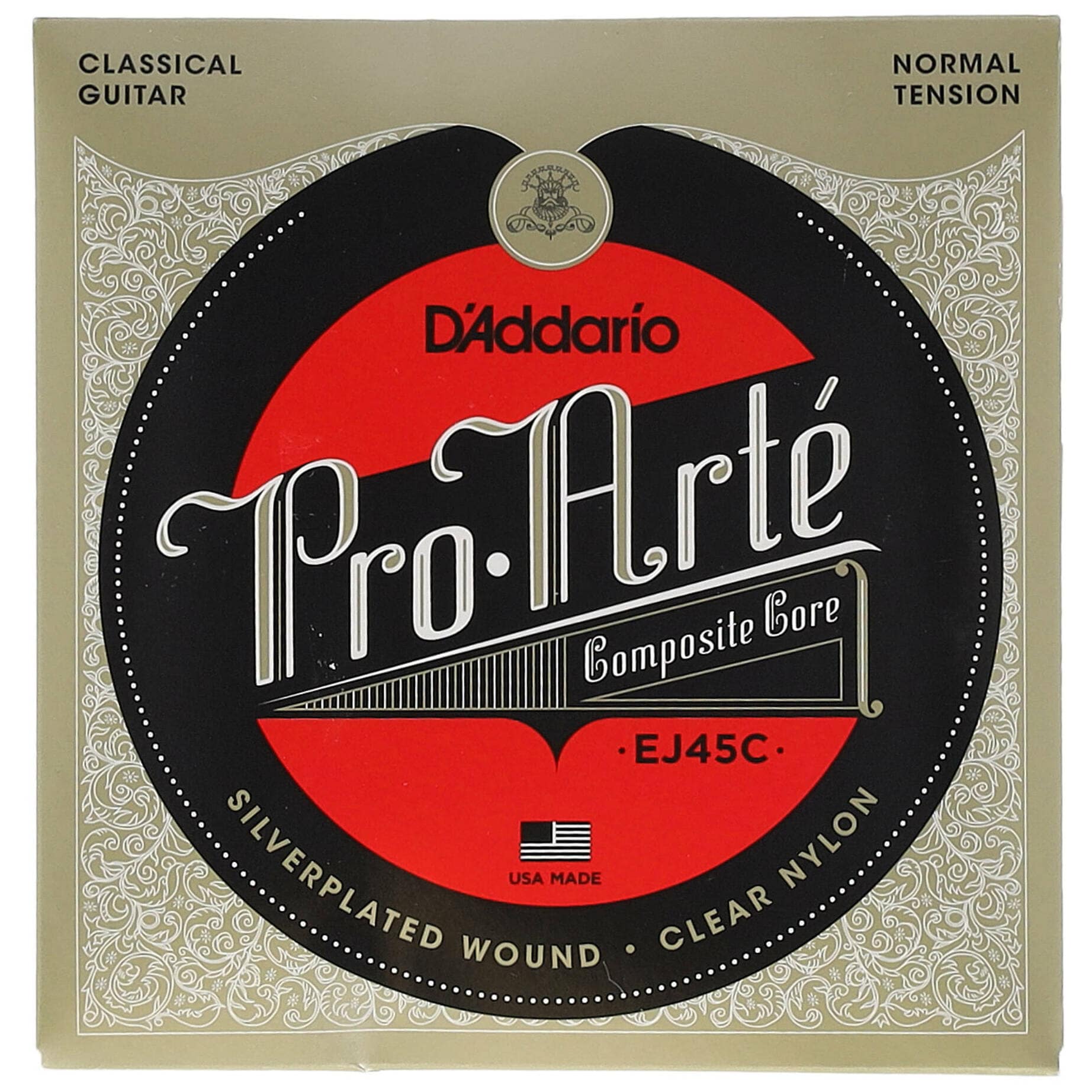D’Addario EJ45C - ProArté Classical Composite, Normal Tension | 028-044