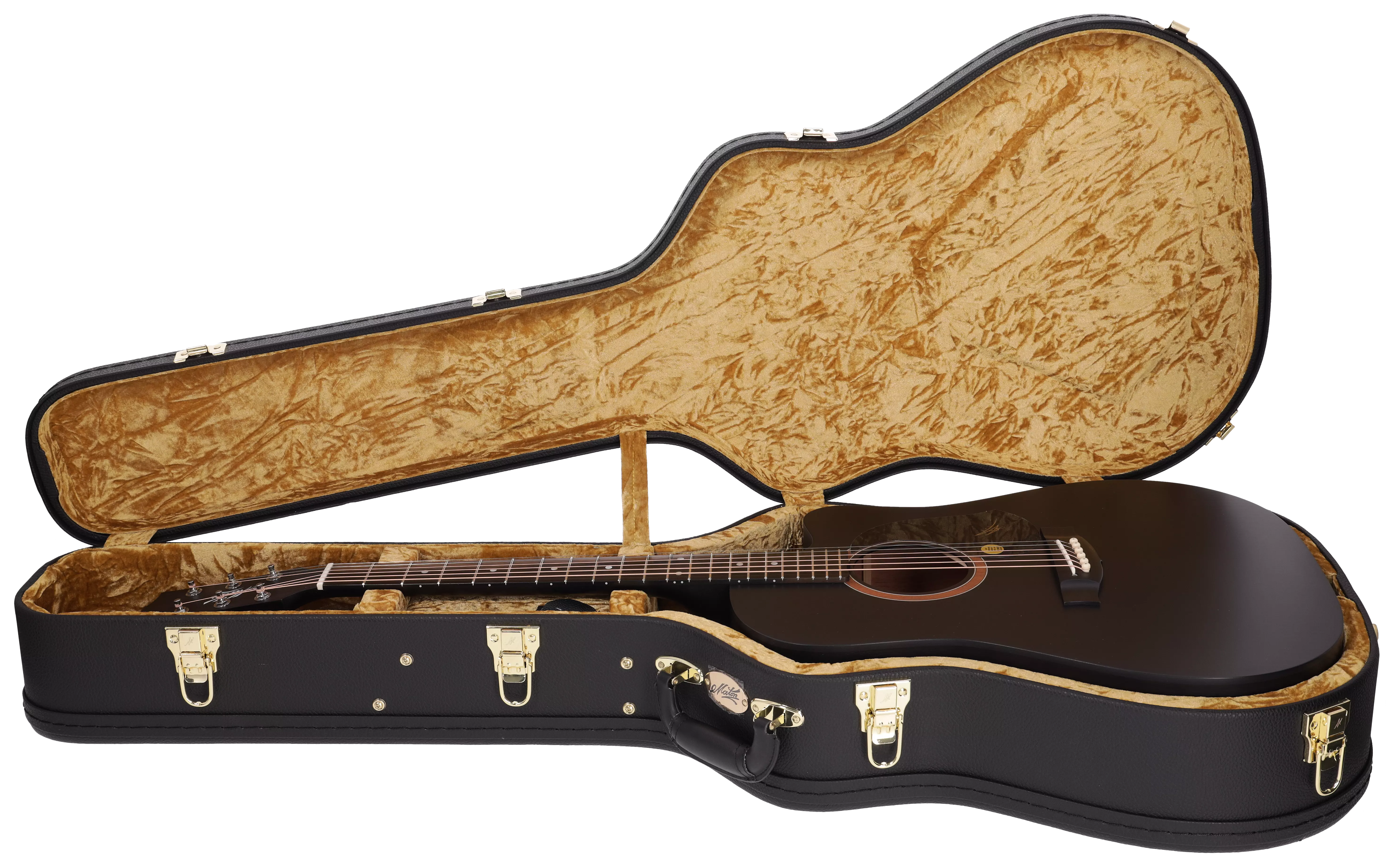 Maton Limited Edition SRS60C Satin Solid Black #12434 16