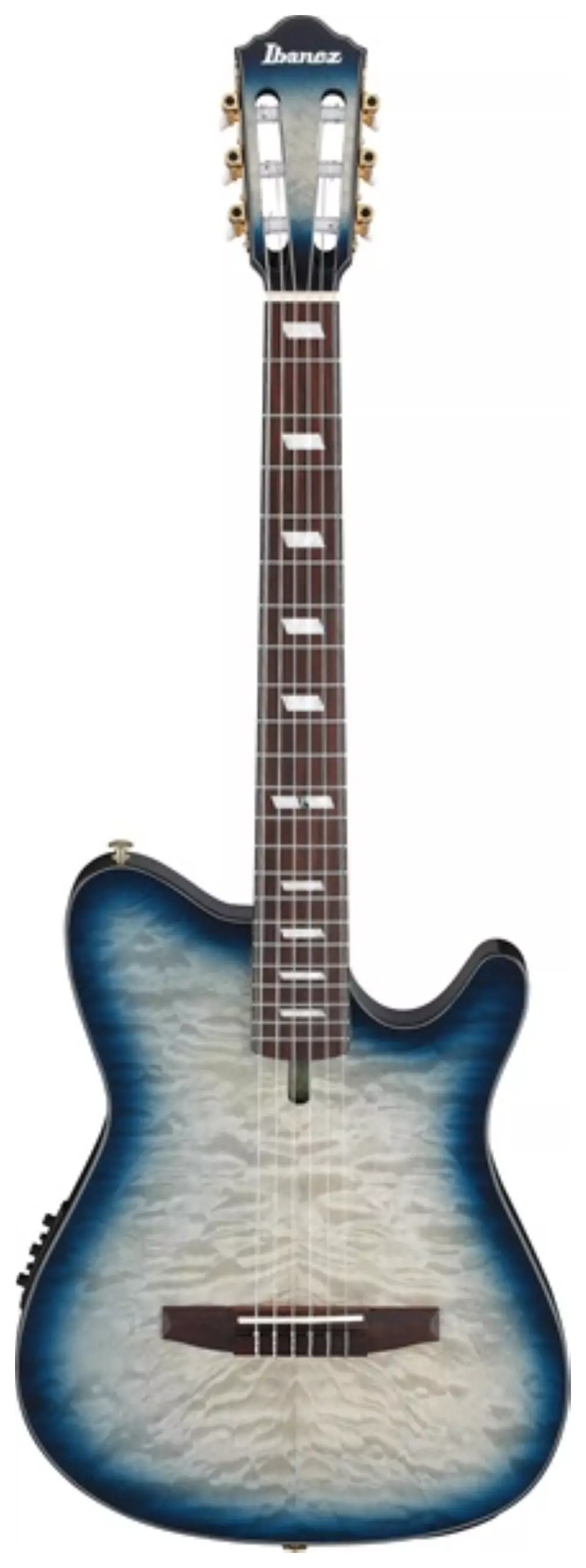 Ibanez FRH20QMN-CTL Cosmic Blue Starburst Low Gloss