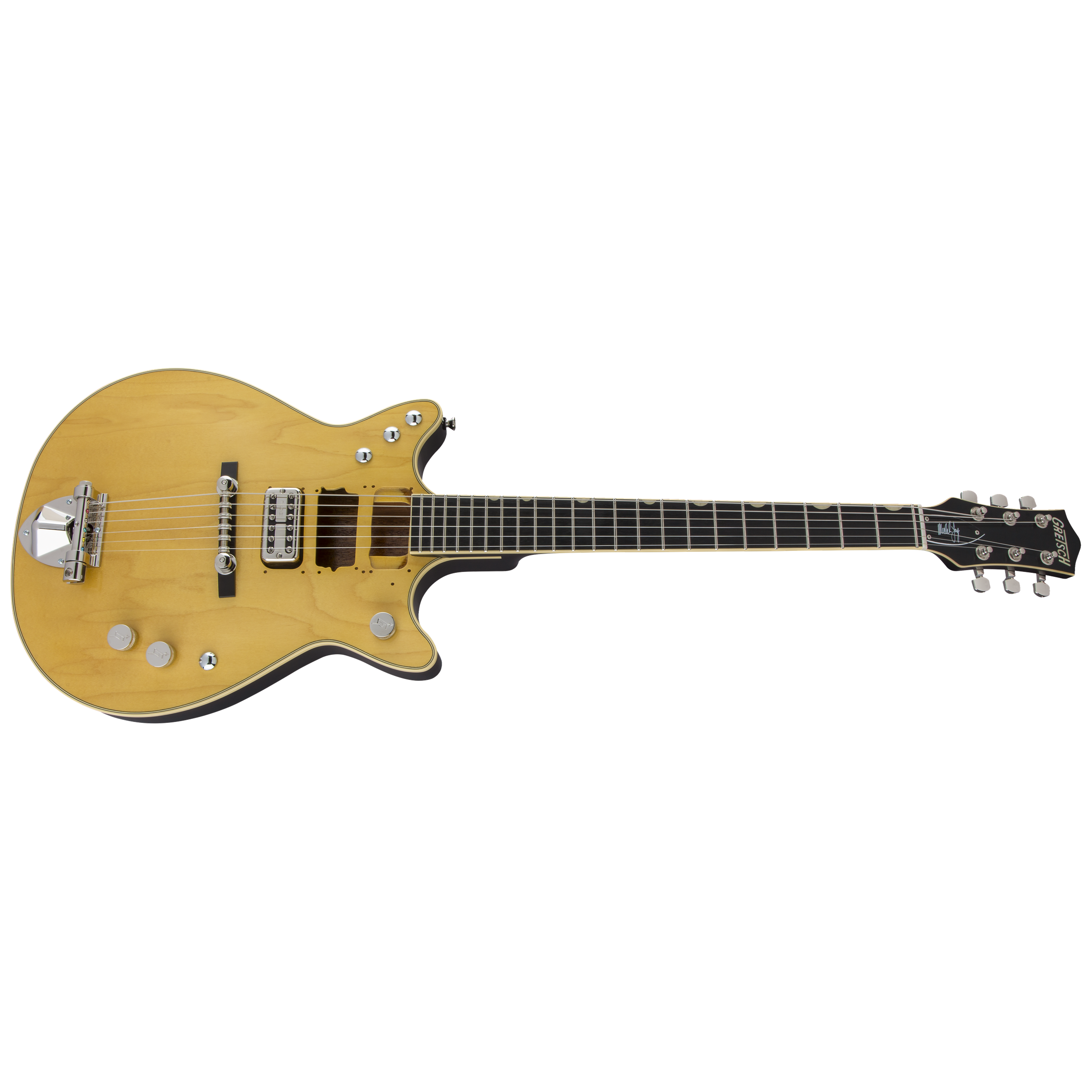Gretsch G6131-MY Malcolm Young Signature Jet EB NAT 4