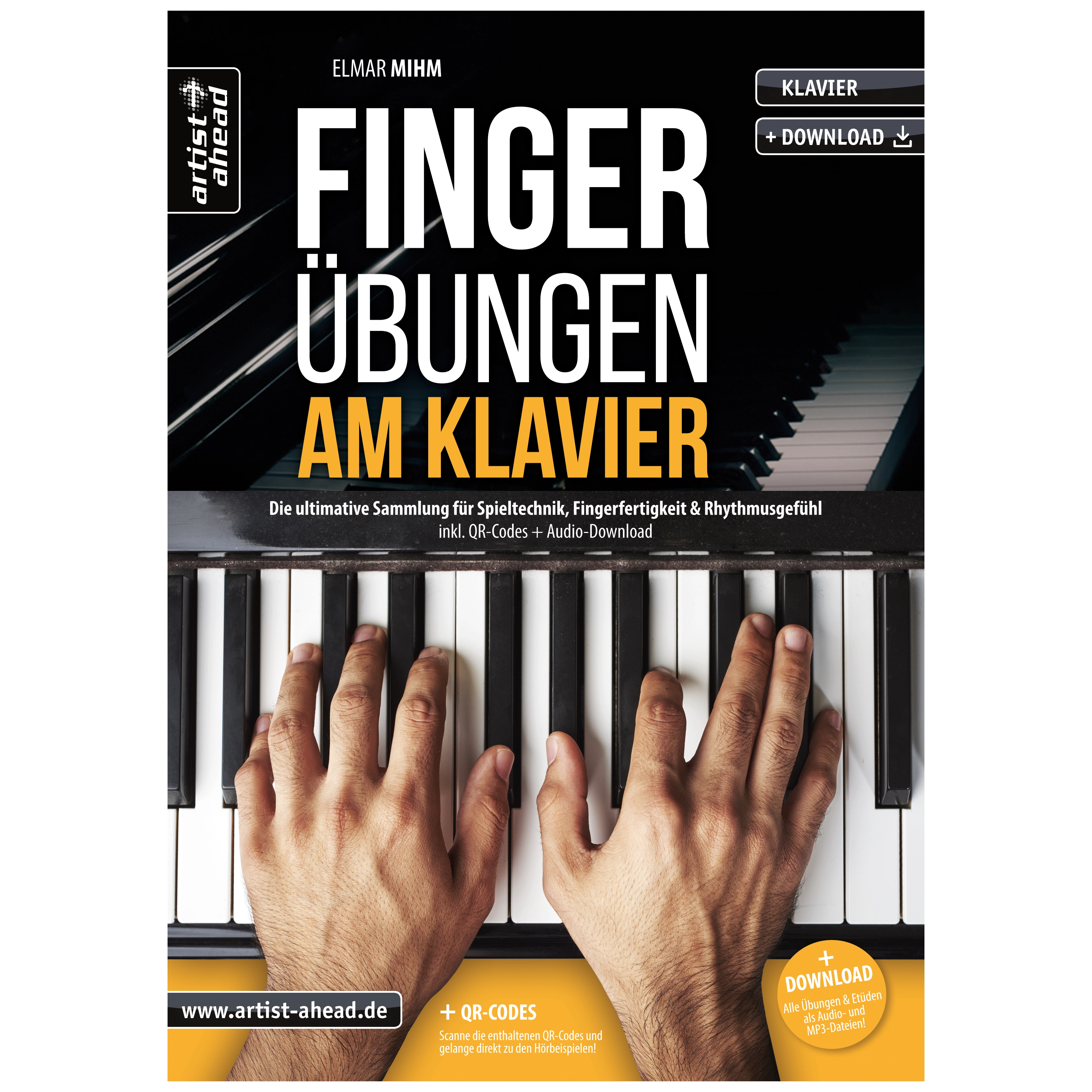 Artist Ahead Fingerübungen am Klavier - Elmar Mihm