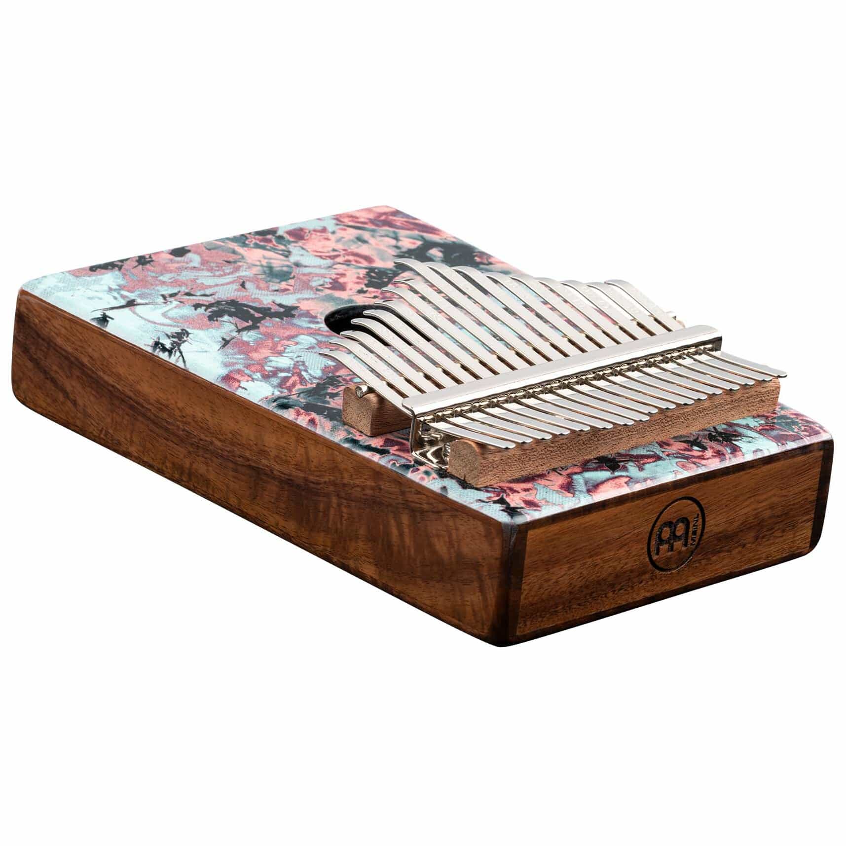 Meinl Percussion KA17CR - Sound Hole Designer Kalimba, Coral Reef 2