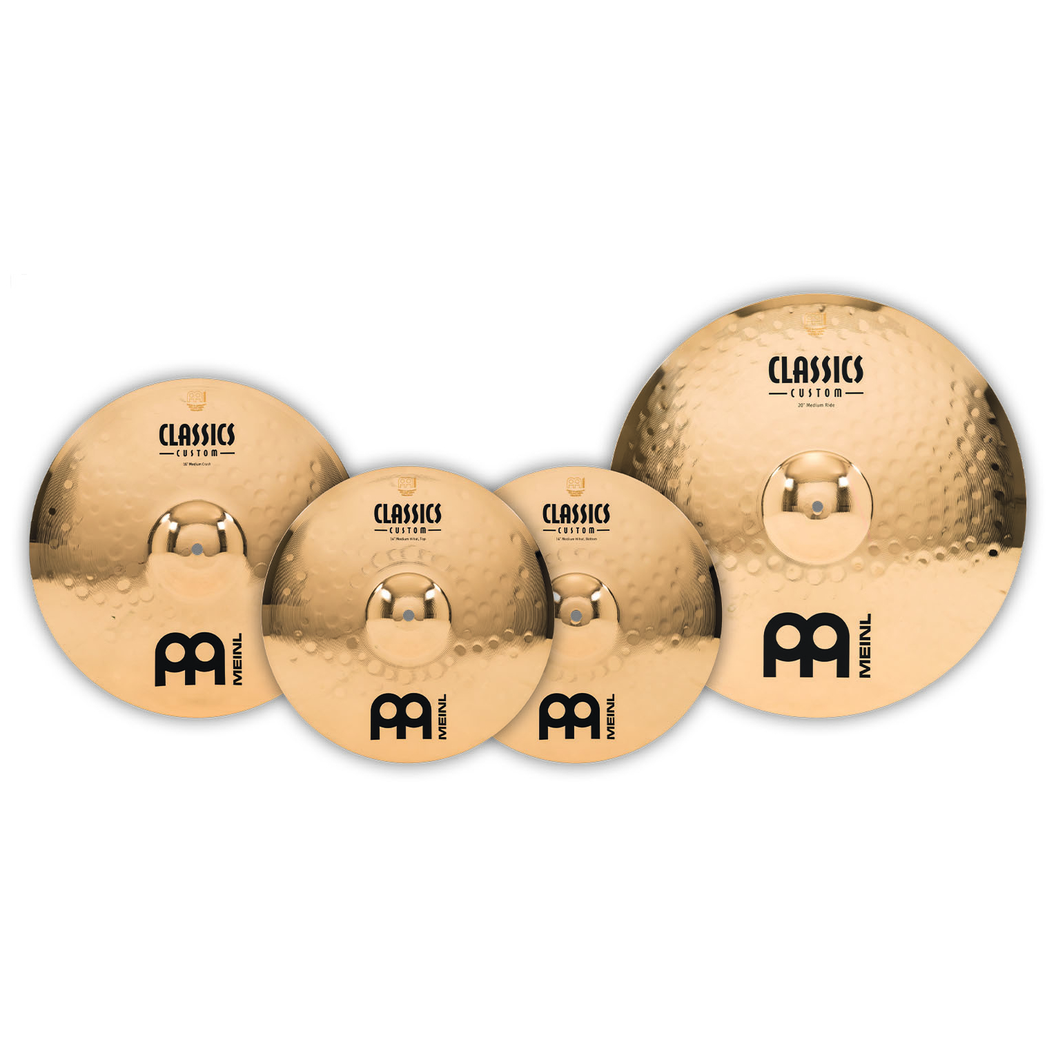 Meinl Cymbals - Meinl Cymbals CC141620 Classics Custom Brilliant Beckenset - 9