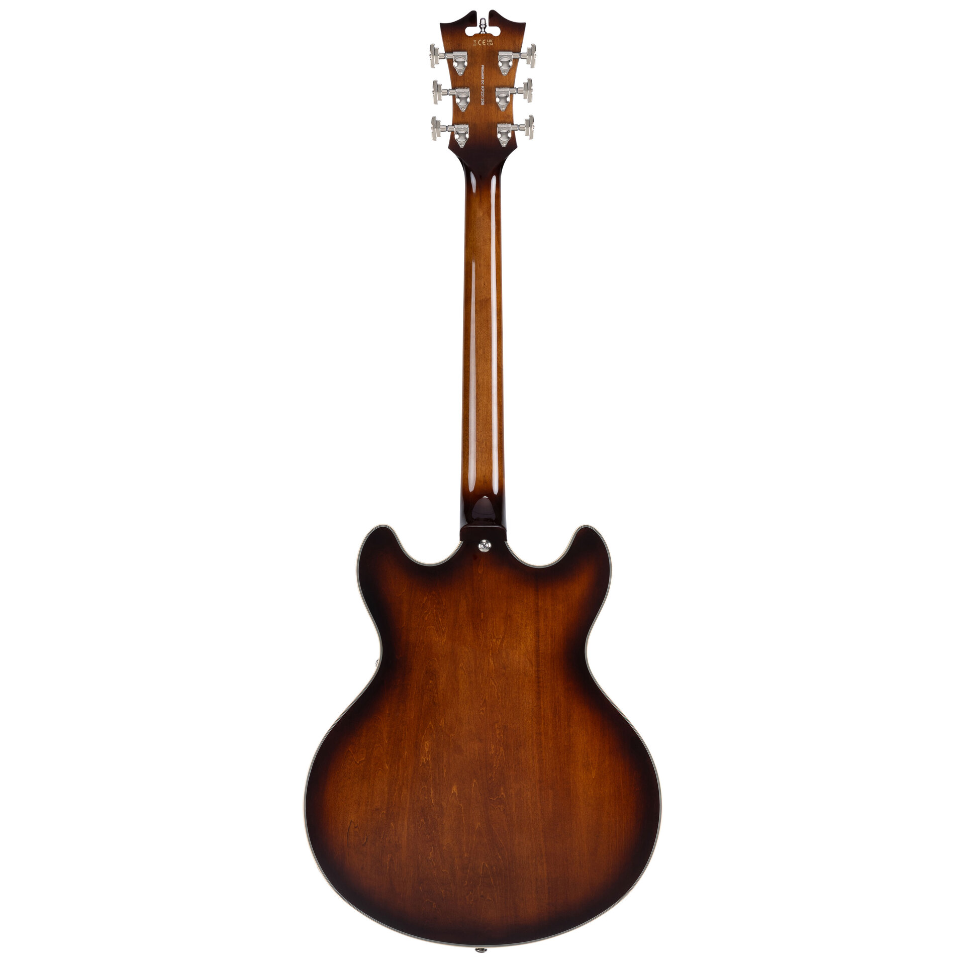 D’Angelico Guitars Premier DC Brown Burst 1