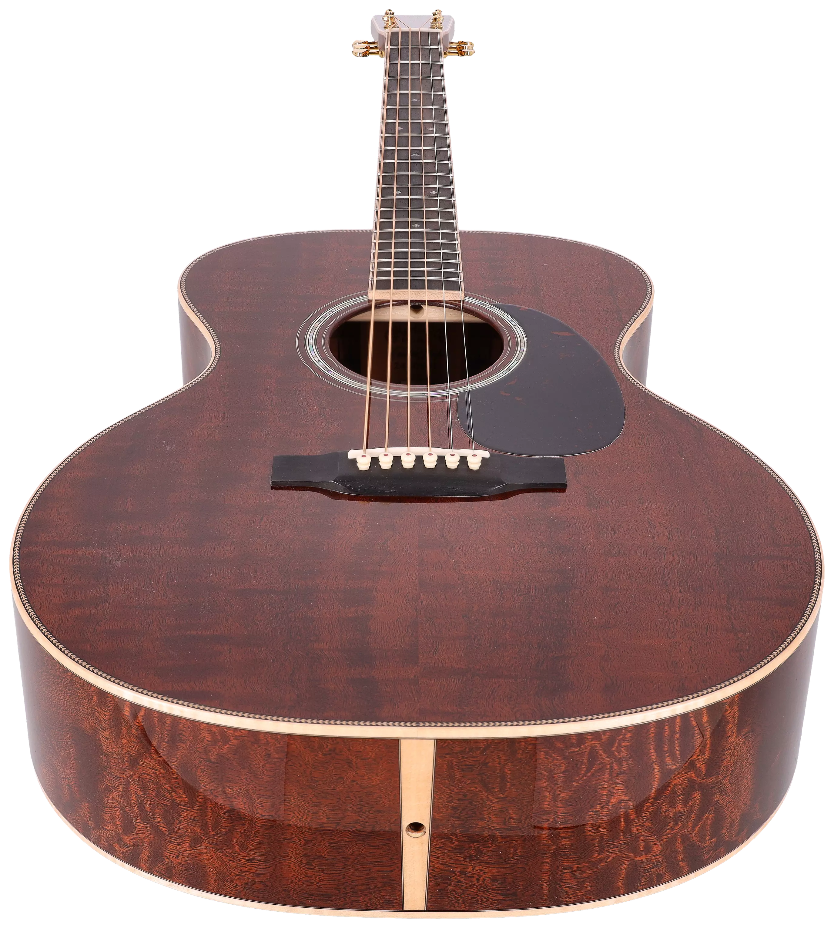 Martin Custom Shop GP28 Quilted Pommele Sapele 3