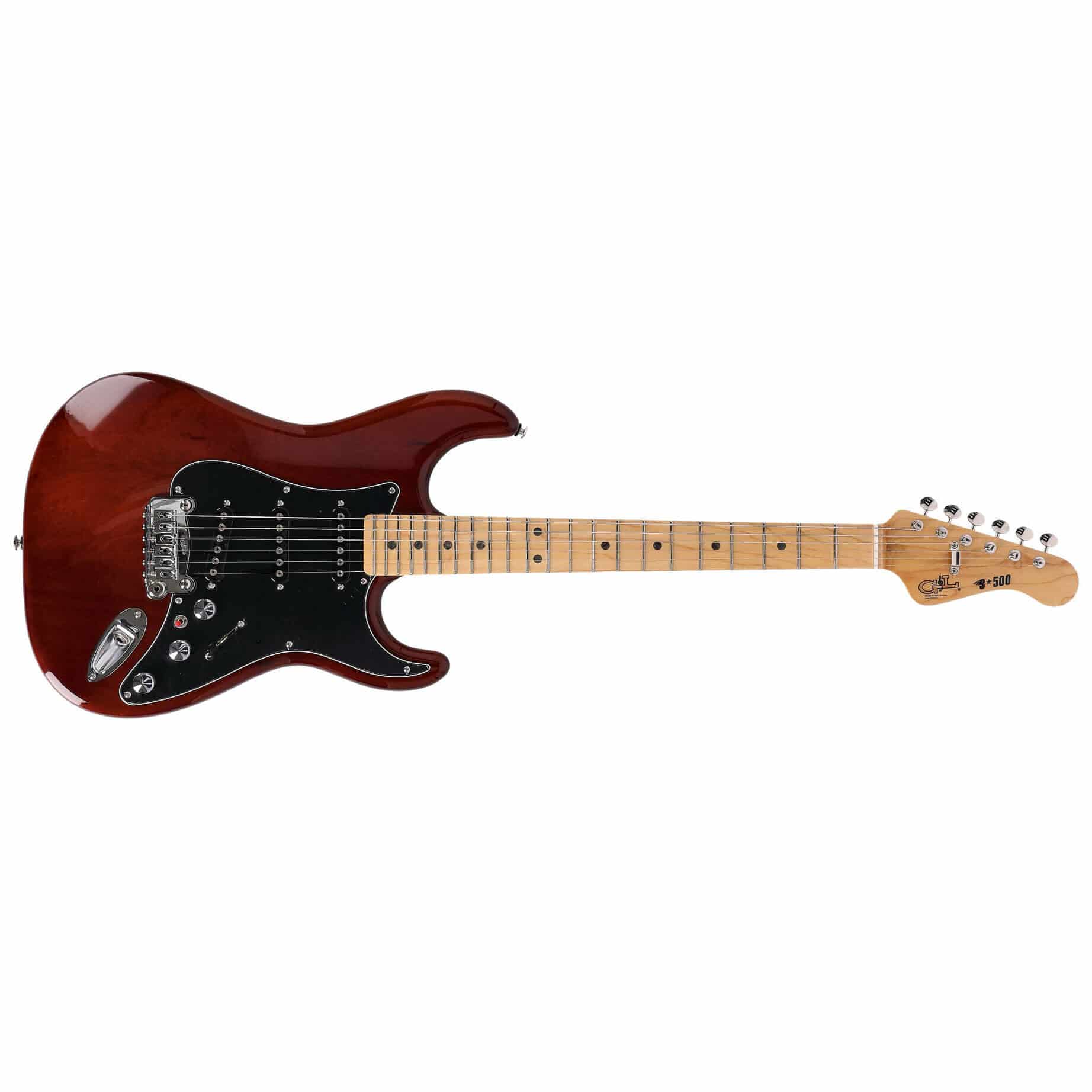 G&L LTD CLF Research S 500 MN Mocha over Okoume 1
