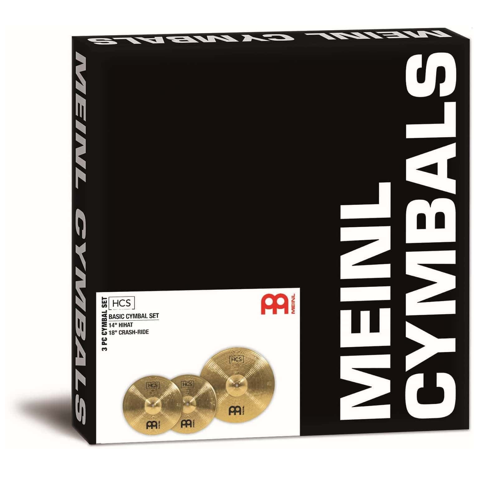 Meinl Cymbals - Meinl Cymbals HCS1418 - HCS Basic Cymbal Set - 2