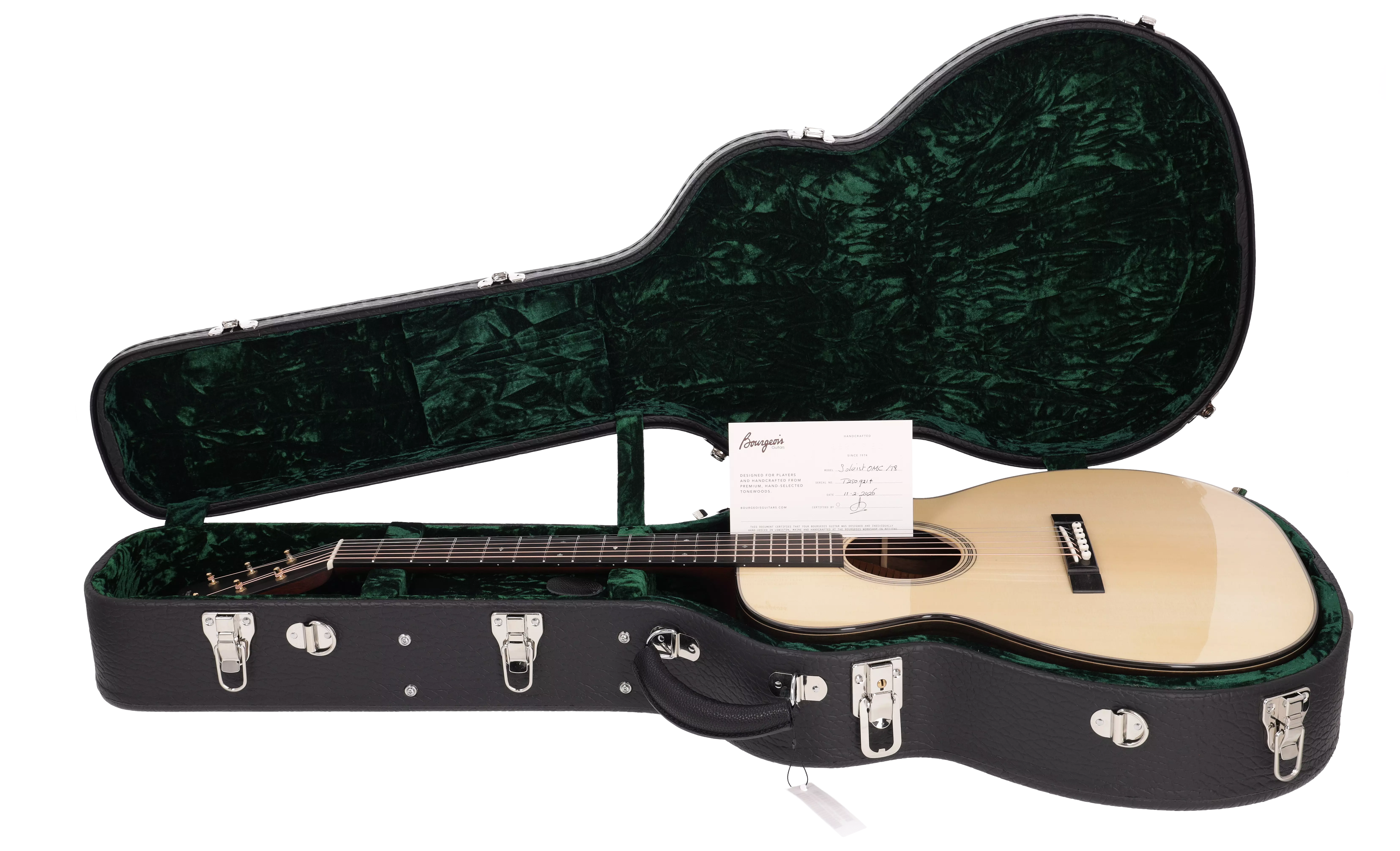 Bourgeois Guitars LTD OMC Soloist 50th Anniversary Touchstone #3 17