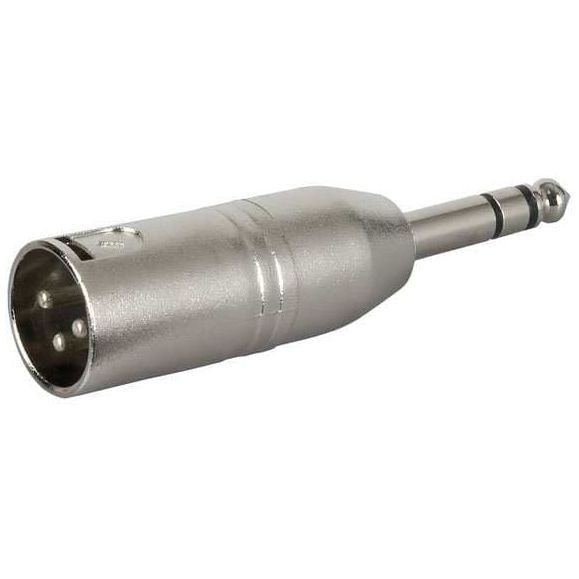 Klang - Klang FLA28 Adapter XLR Stecker Male auf Stereoklinkenstecker 6,3 mm