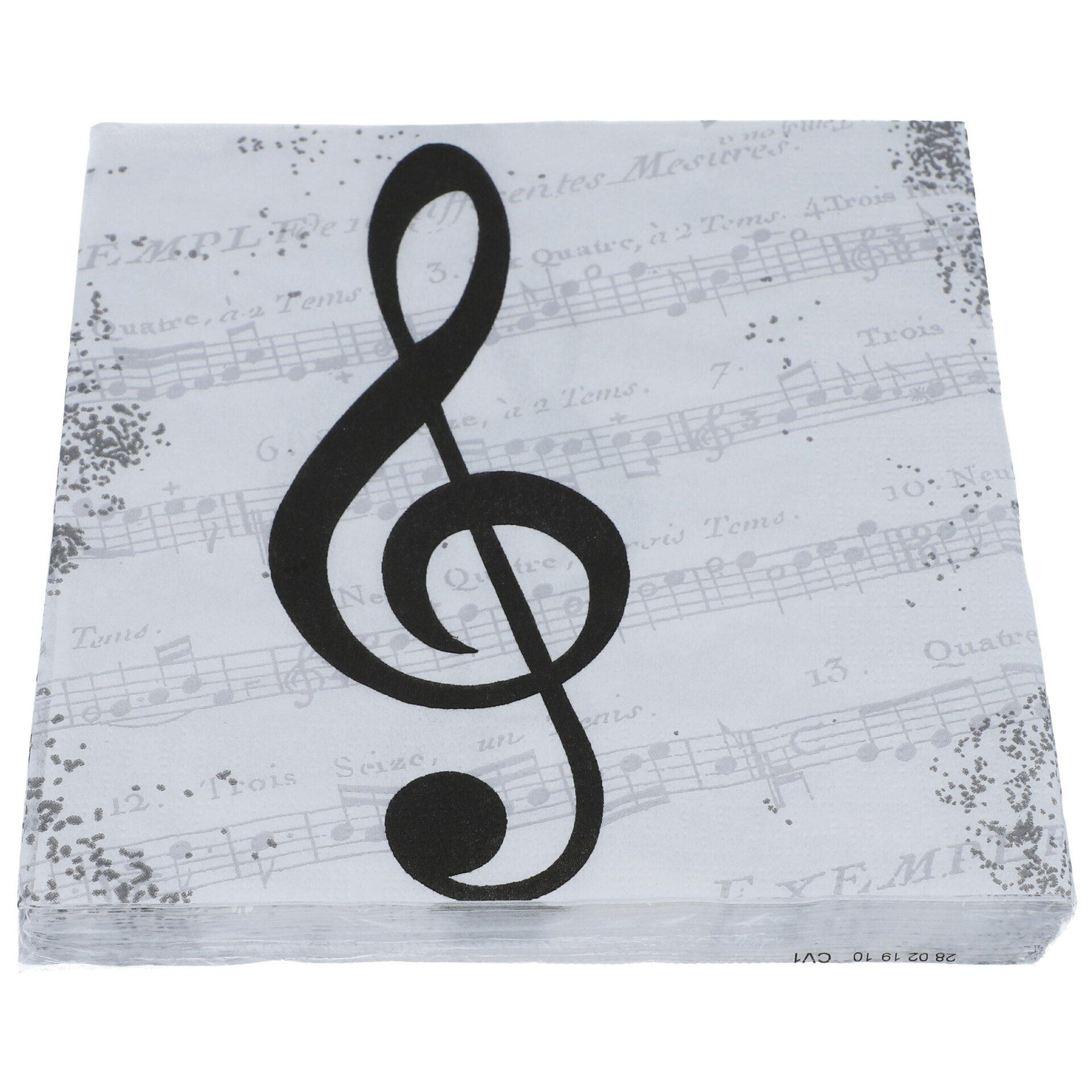 Musikboutique Kübler Napkins - I love music 1