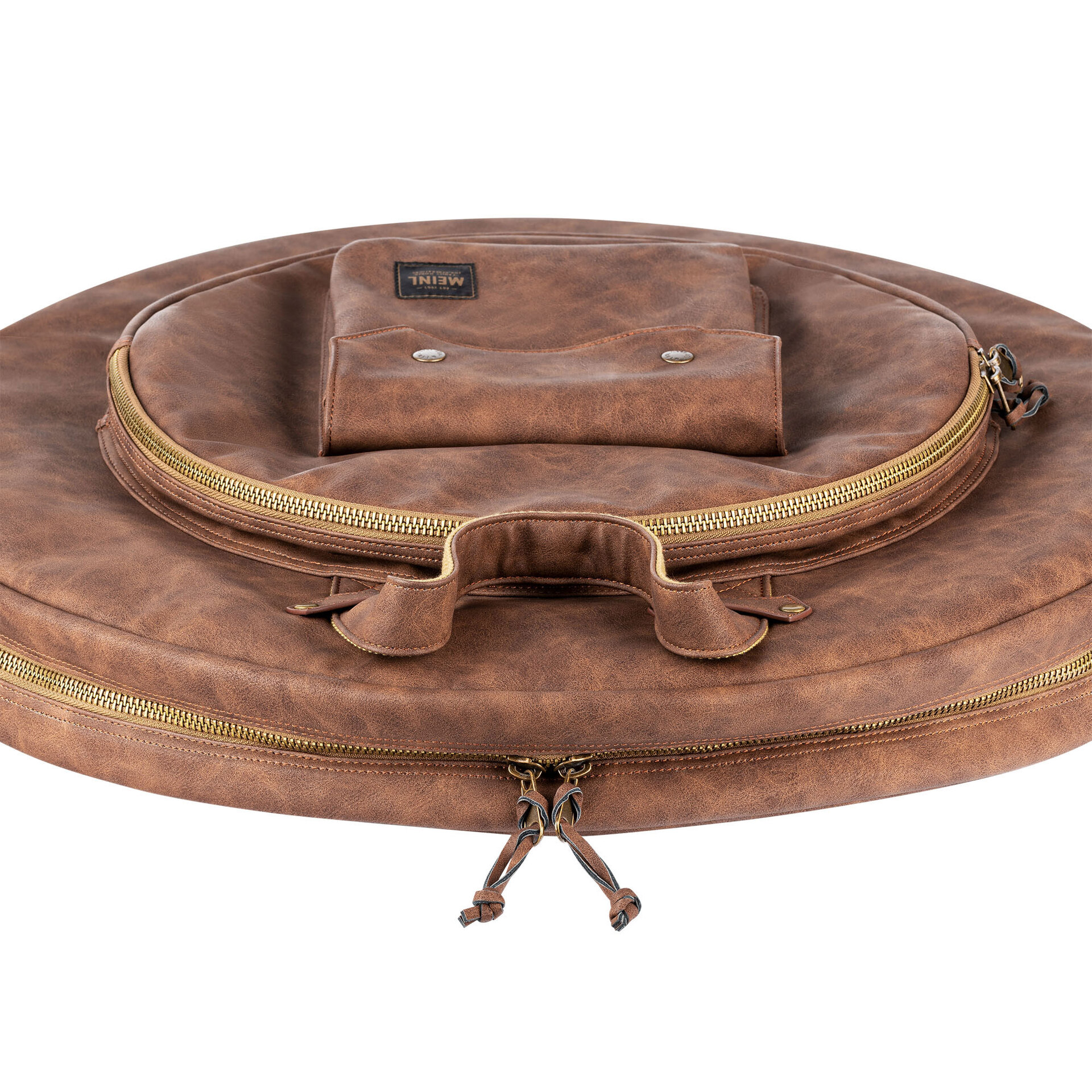 Meinl Cymbals MVHC22LB 22" Light Brown Vintage Hyde Cymbal Bag 4