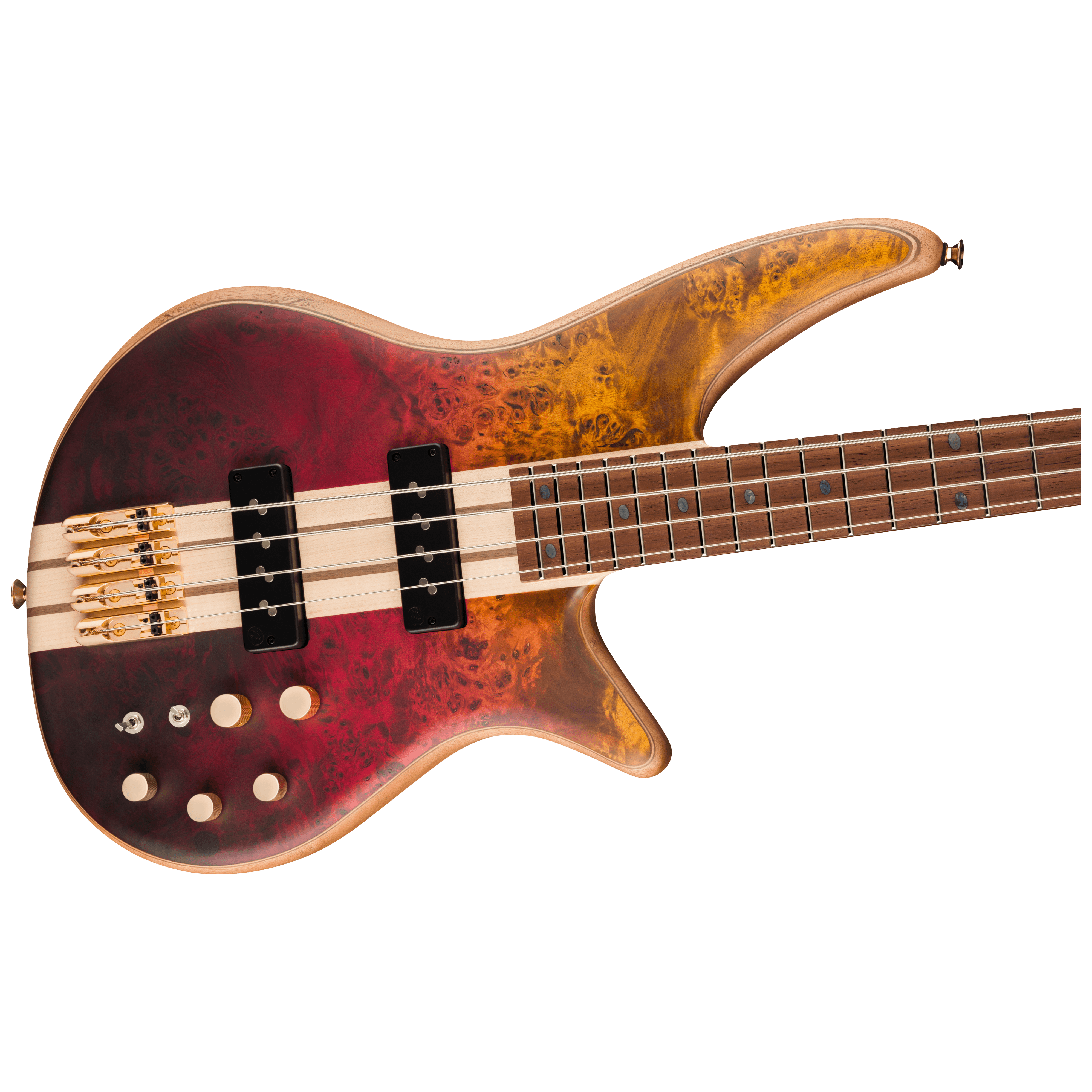 Jackson Pro Series Spectra Bass SBP IV Firestorm Fade 5