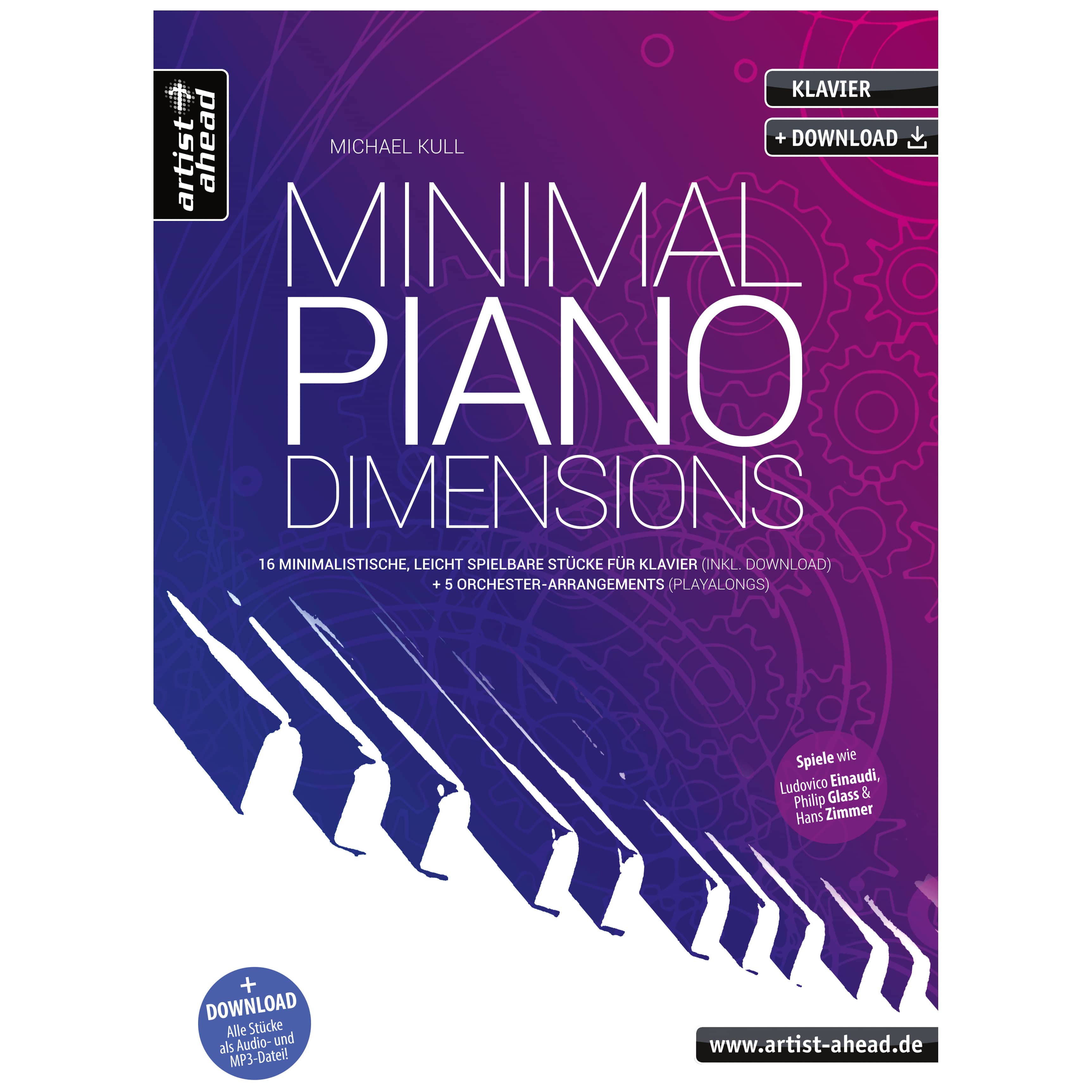 Artist Ahead Minimal Piano Dimensions - Michael Kull