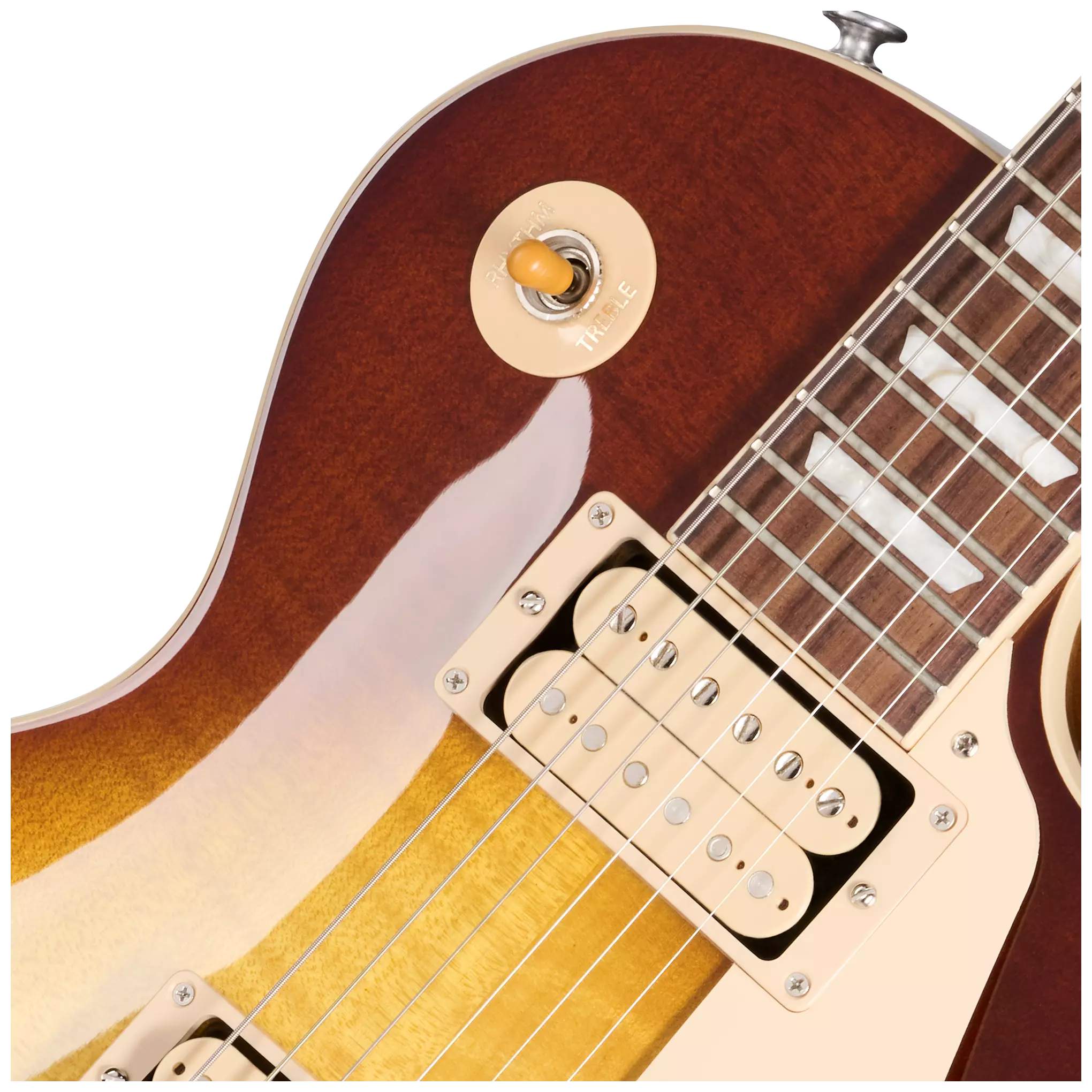 Gibson Les Paul Standard 50s Double Trouble Vintage Tobacco Burst 6
