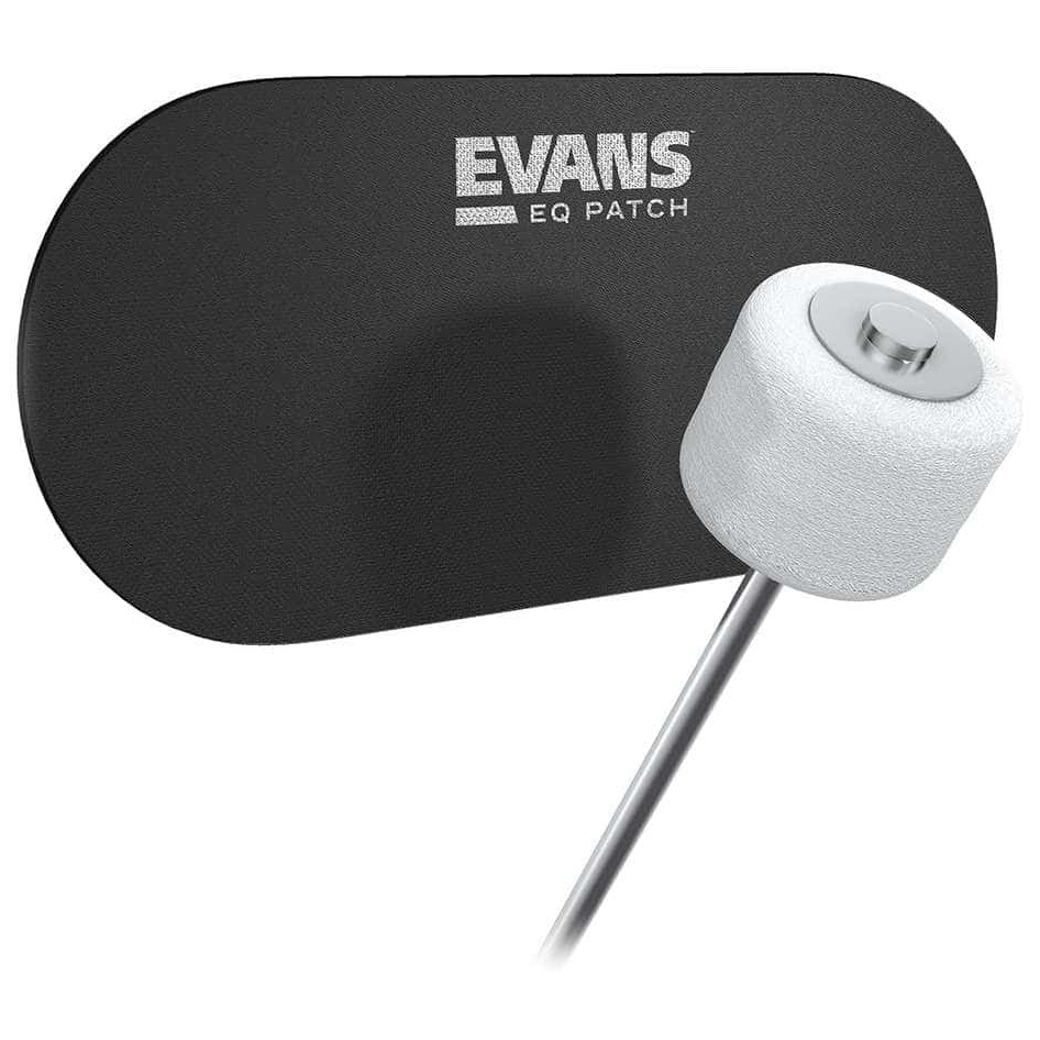 Evans - Evans EQPB2 - Evans EQ Double Pedal Patch - Black Nylon