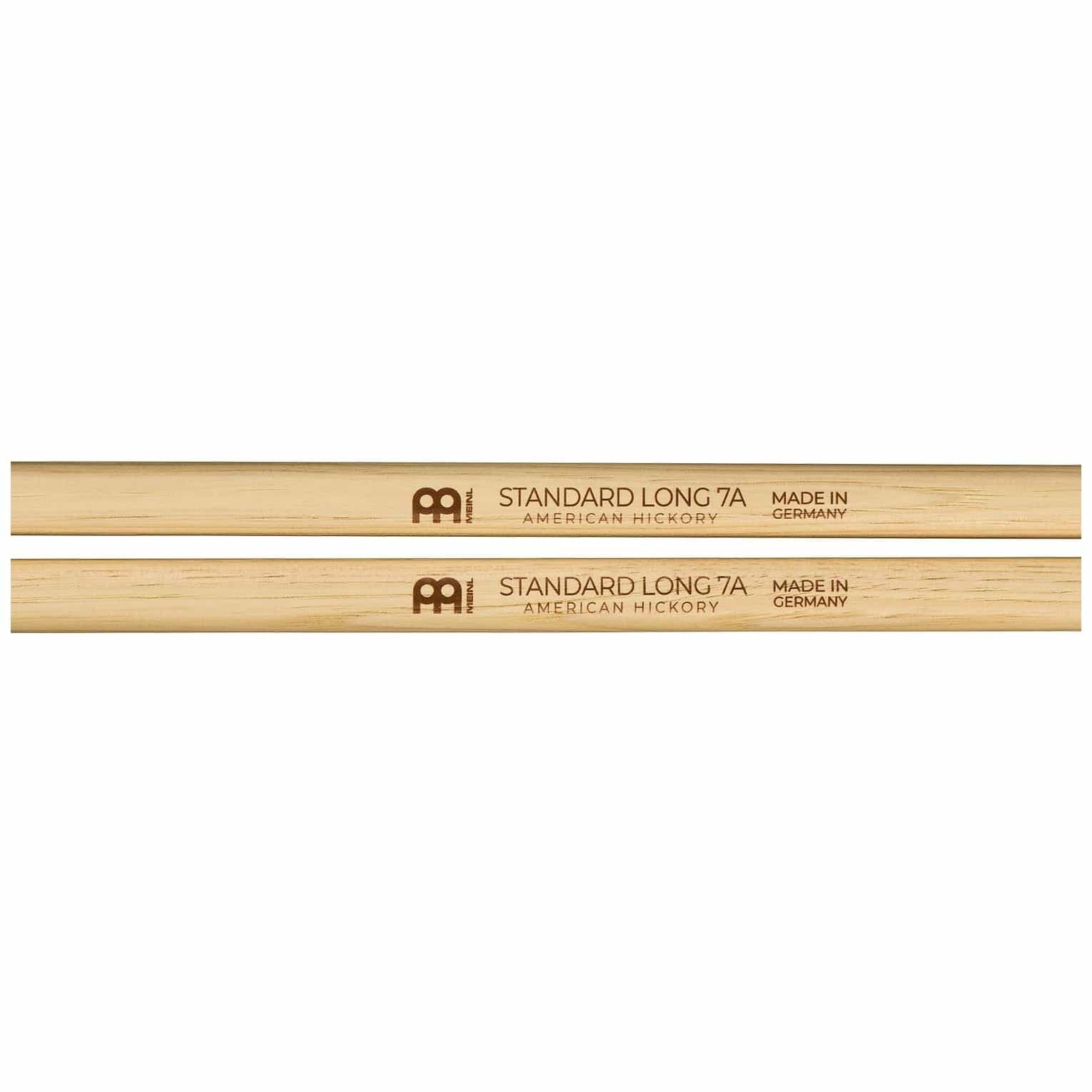 Meinl Stick Brush - Meinl Stick Brush SB121 - Standard Long 7A Drumstick American Hickory - 2